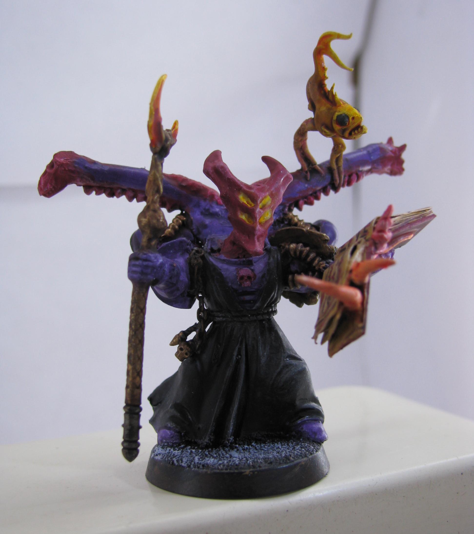 Chaos, Chaos Space Marines, Conversion, Sorceror, Space Marines