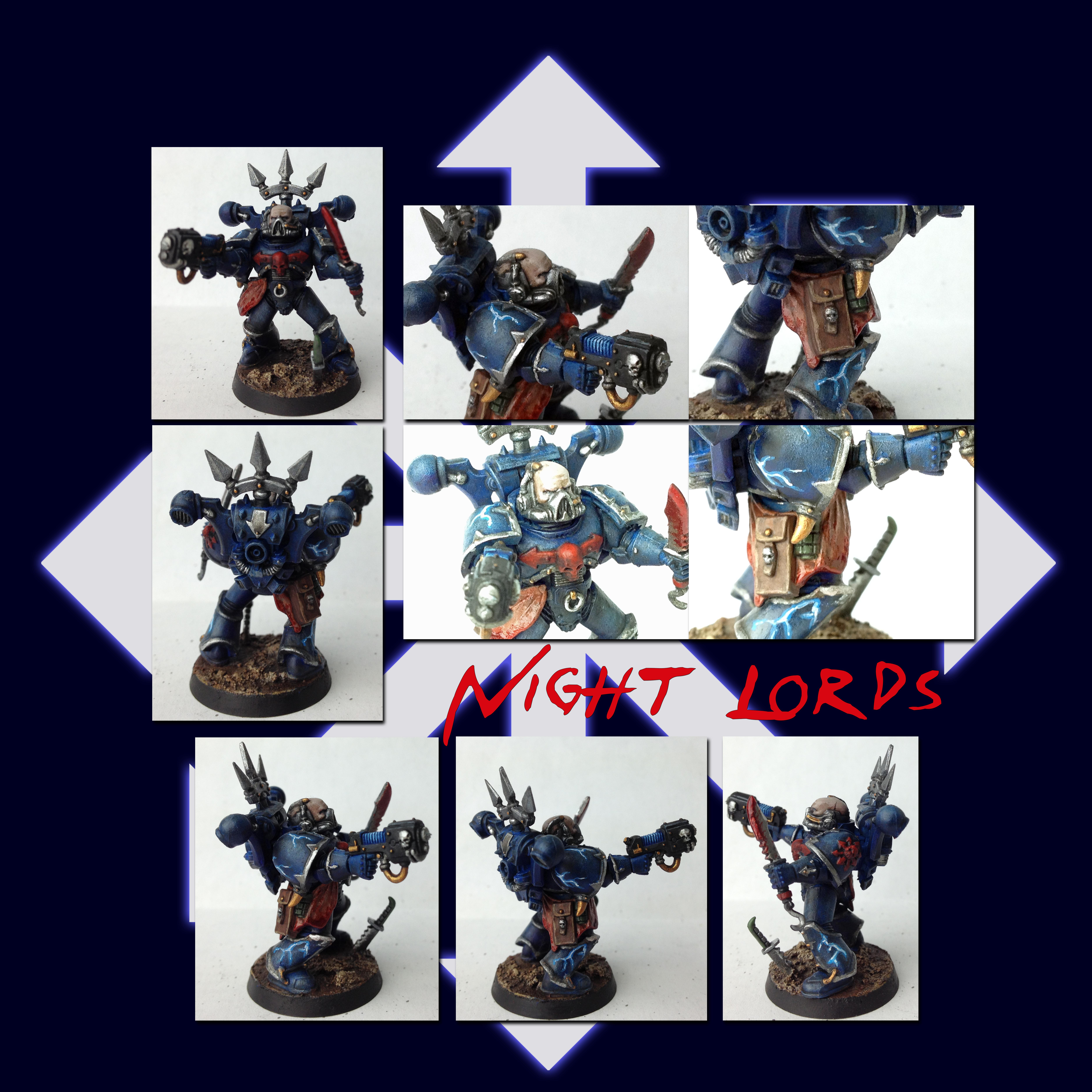 Chaos, Night Lords, Space Marines, Warhammer 40,000