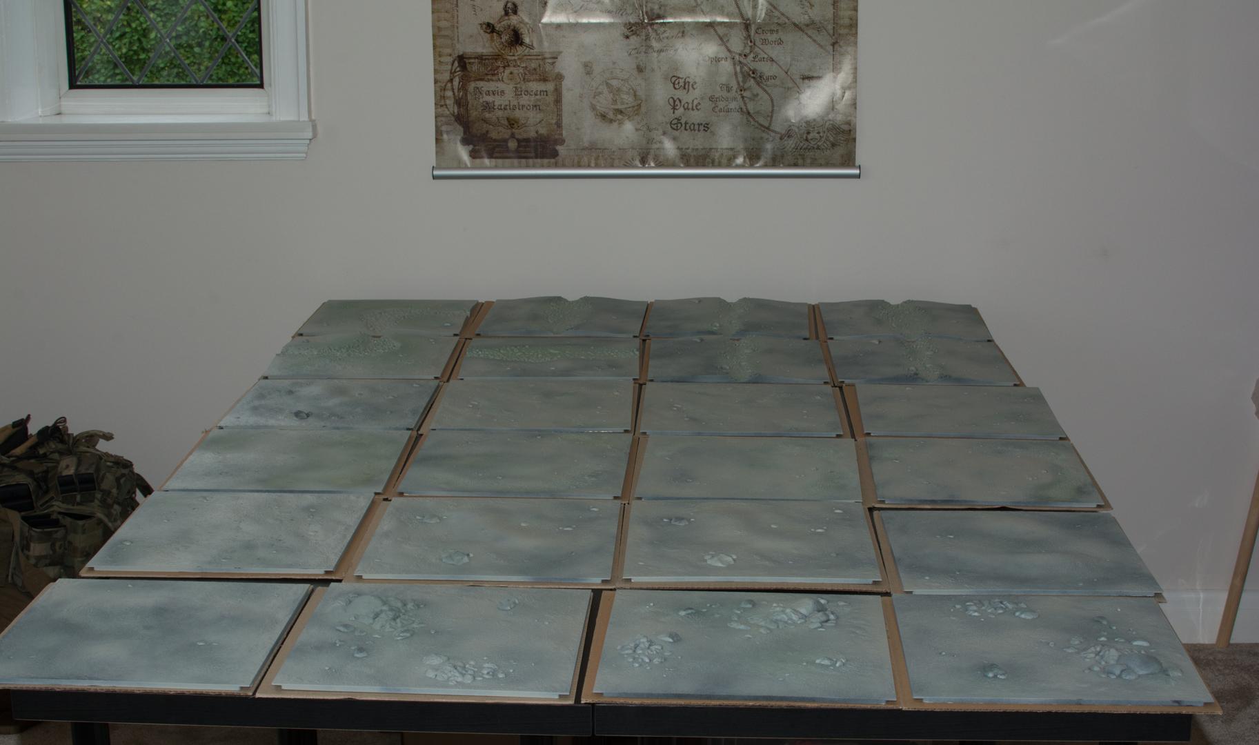 Tablescape Rolling Fields