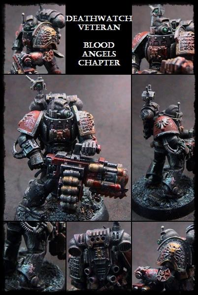 Deathwatch, Kill Team, Space Marines, Veteran, Warhammer 40,000, Weathered