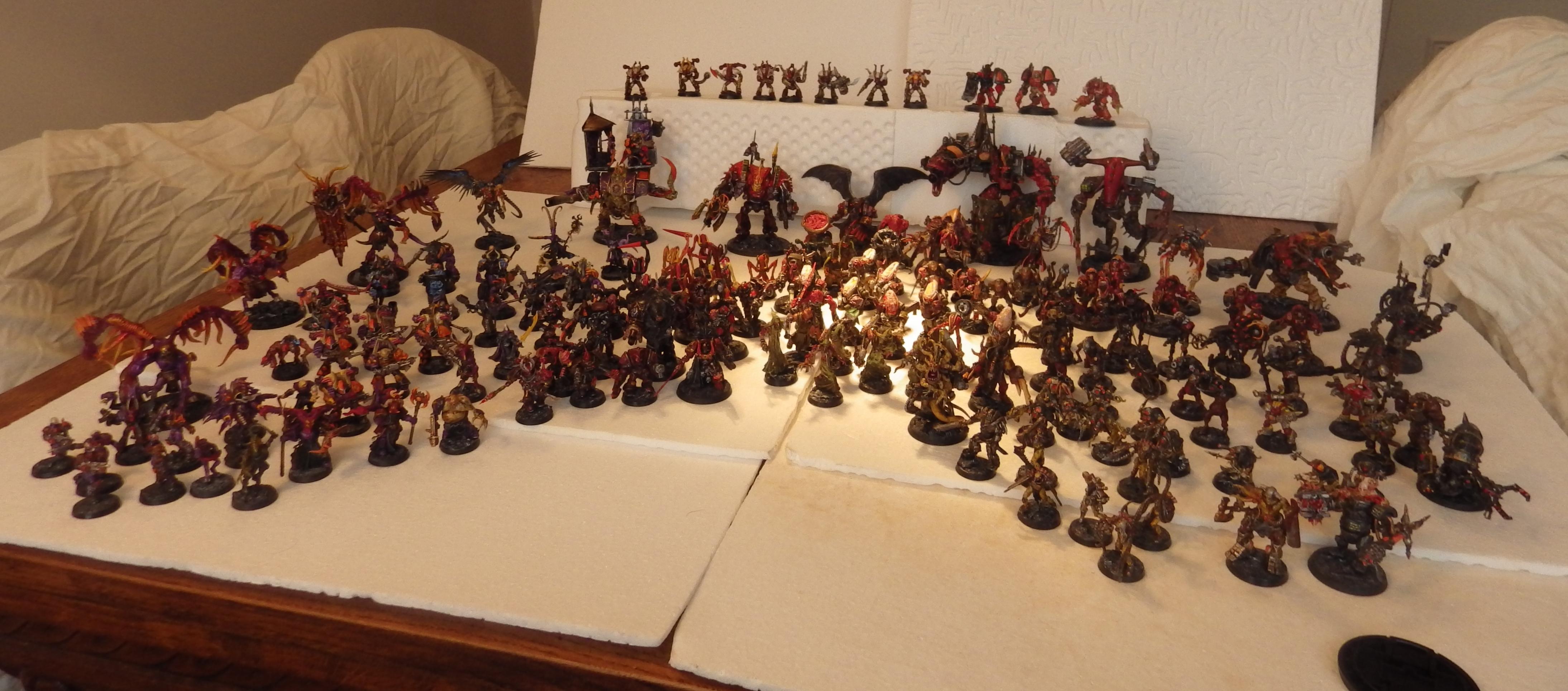Army, Chaos, Chaos Space Marines, Conversion, Daemons