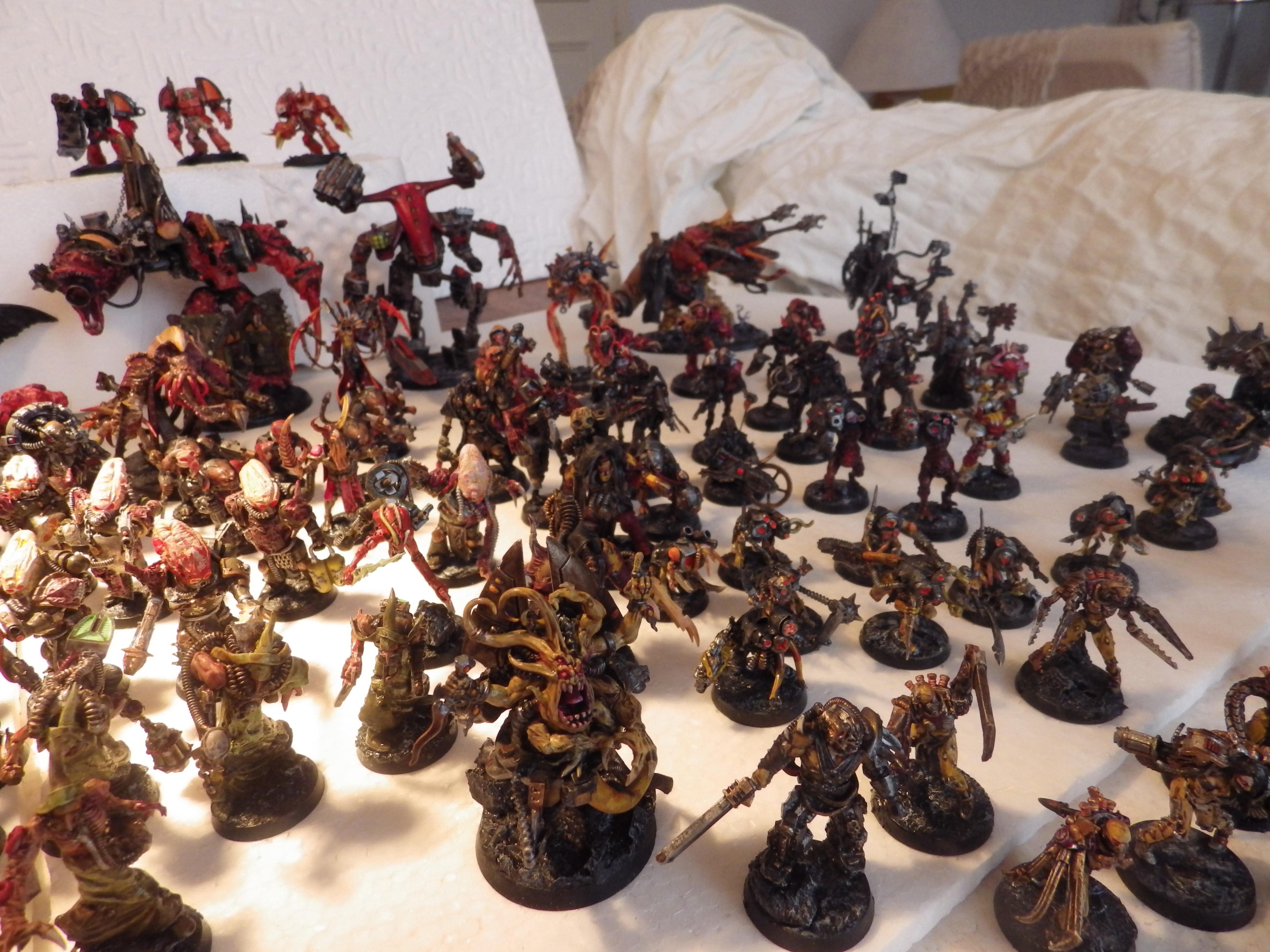 Army, Chaos, Chaos Space Marines, Conversion, Daemons