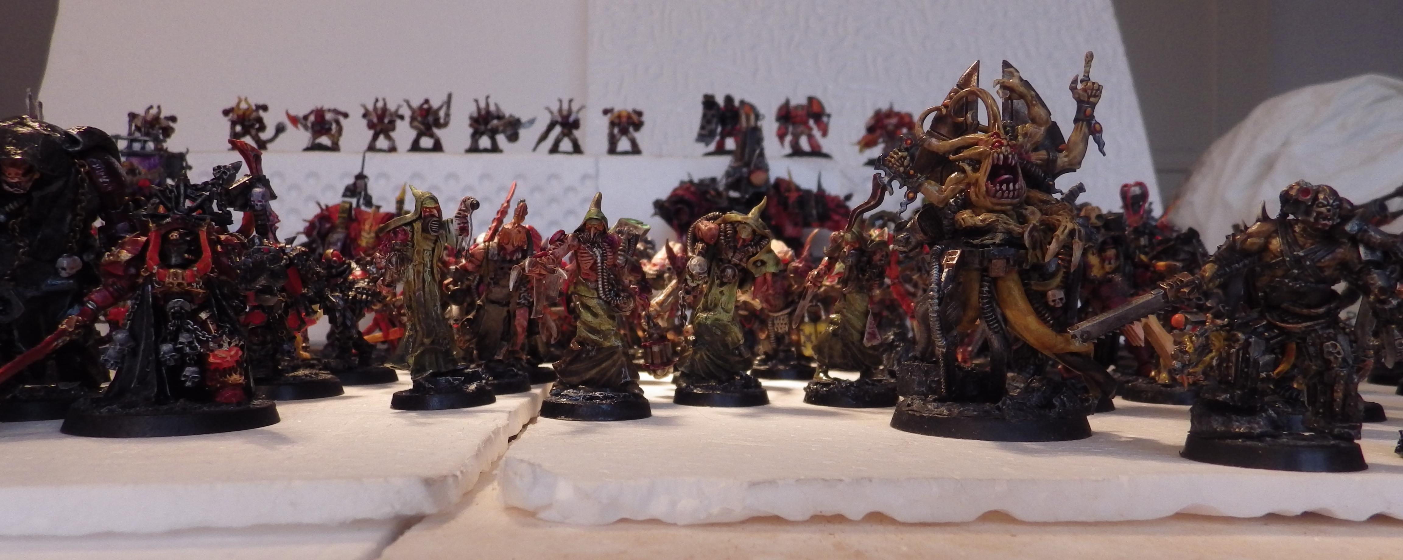 Army, Chaos, Chaos Space Marines, Conversion, Daemons