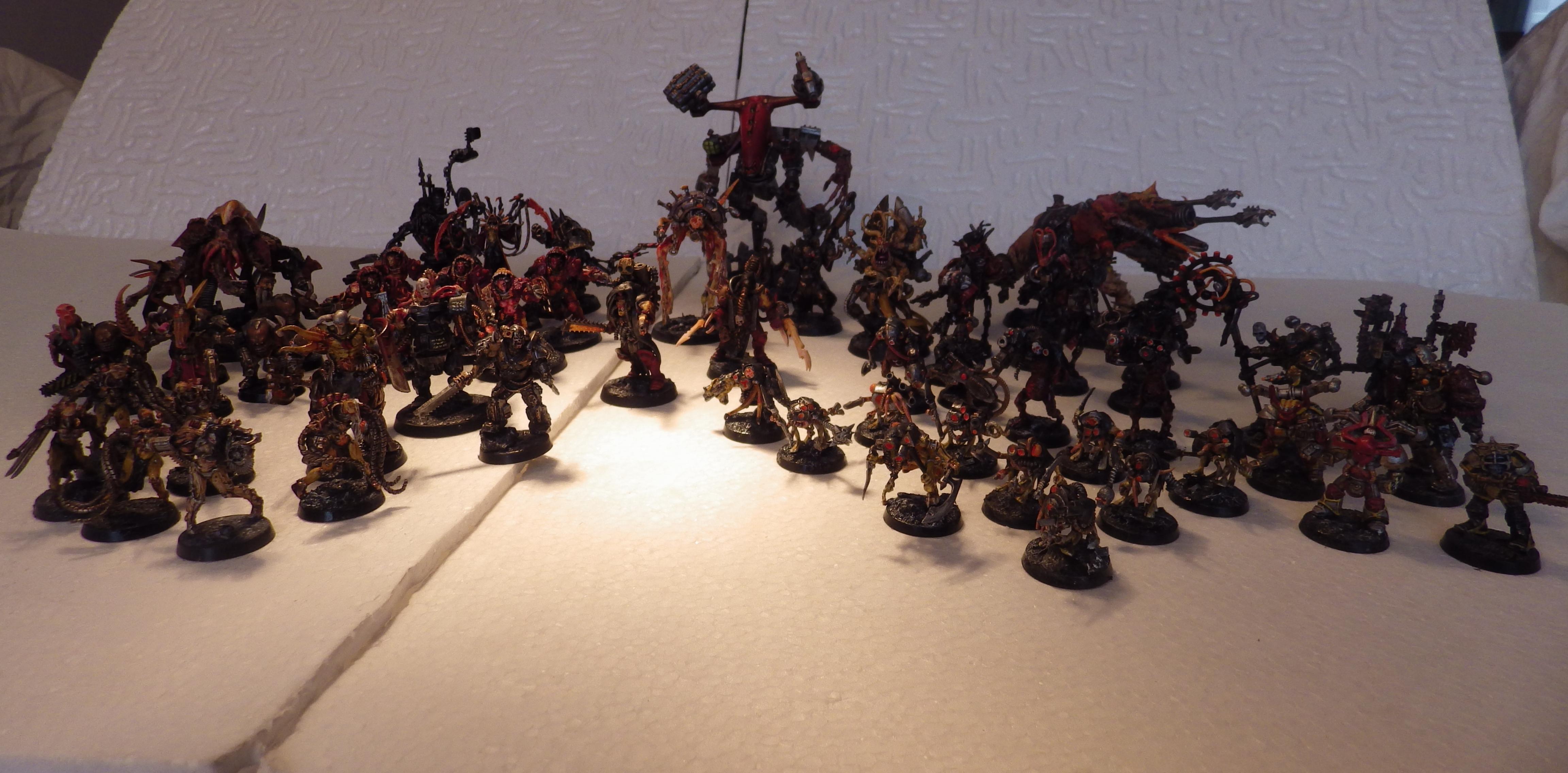 Army, Chaos, Chaos Space Marines, Conversion, Daemons