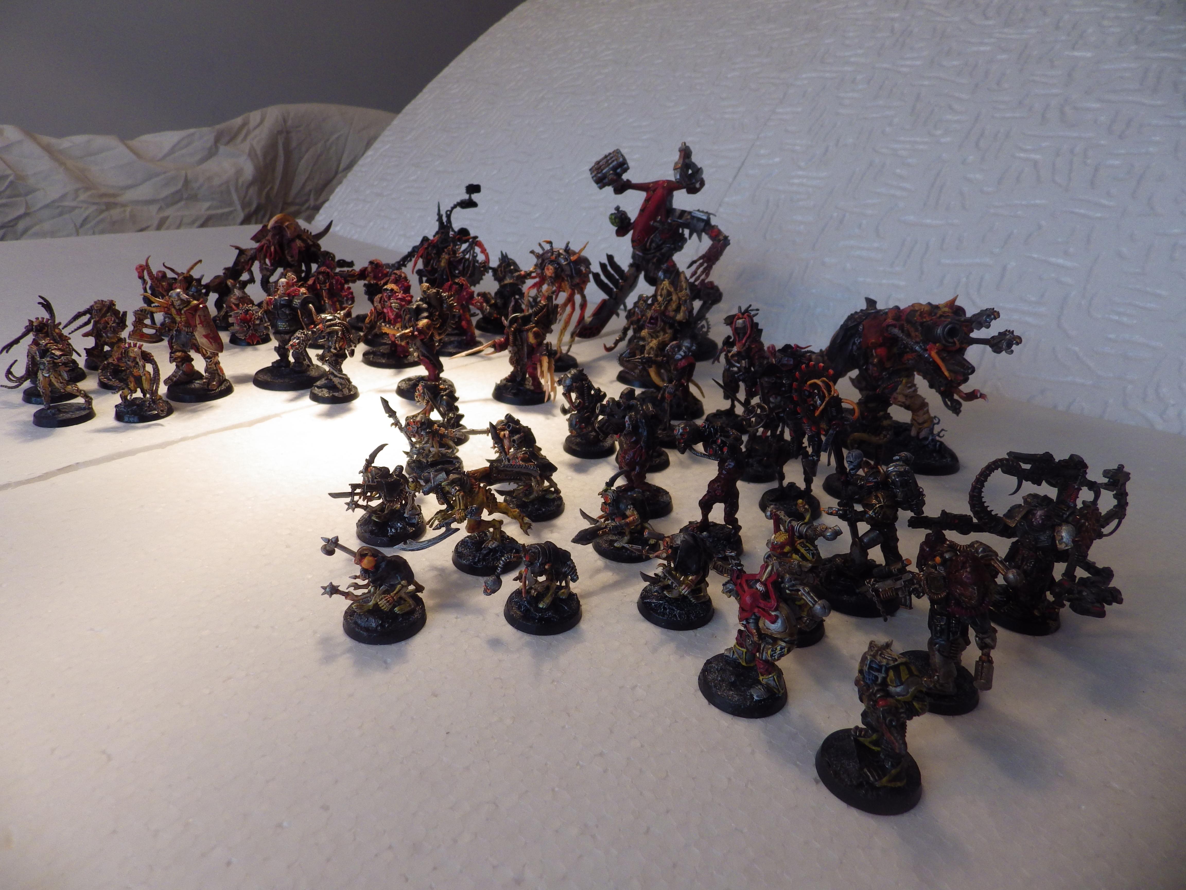 Army, Chaos, Chaos Space Marines, Conversion, Daemons