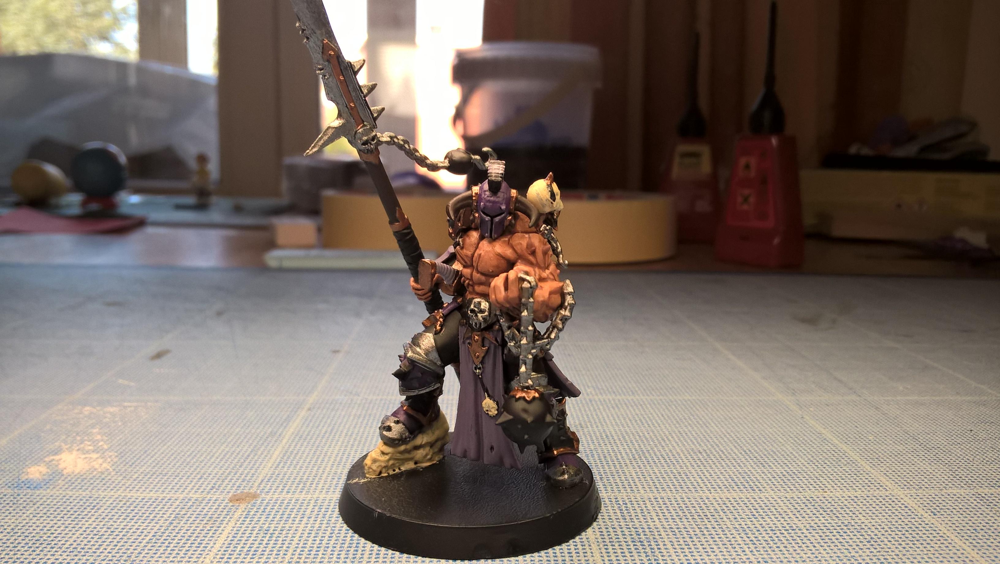 Age Of Sigmar, Chaos Lord, Conversion, Slaanesh, Slaughterpriest