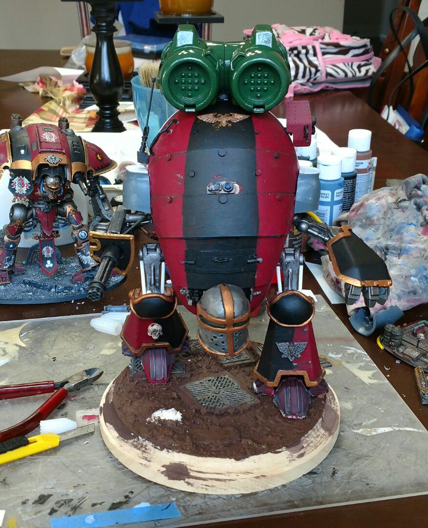 Imperial Knight, Knights, Mecha, Rogue Trader, Warden