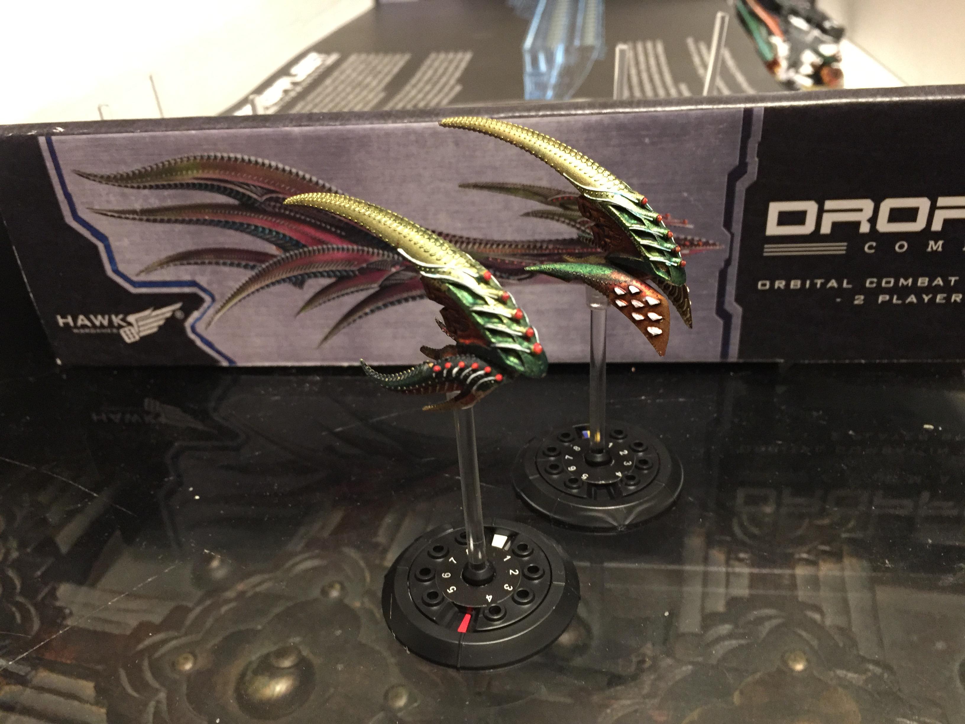 Dropfleet, Frigates, Ink, Metallic, Scourge, Shenlong, Ucm