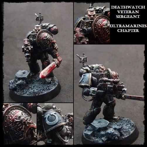 Deathwatch, Kill Team, Space Marines, Veteran, Warhammer 40,000, Weathered