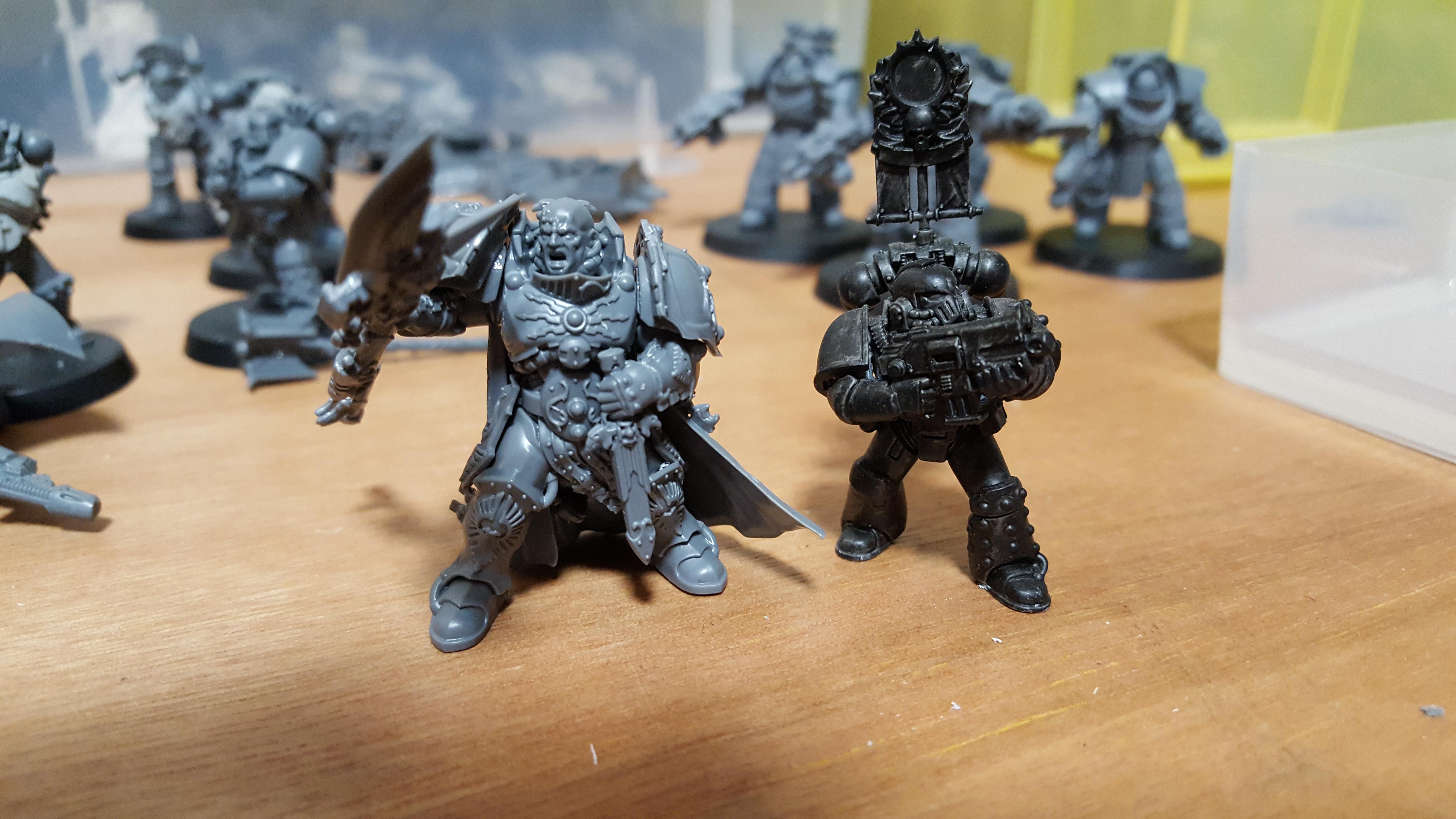 Custodes Shield Captain and Legionnaire
