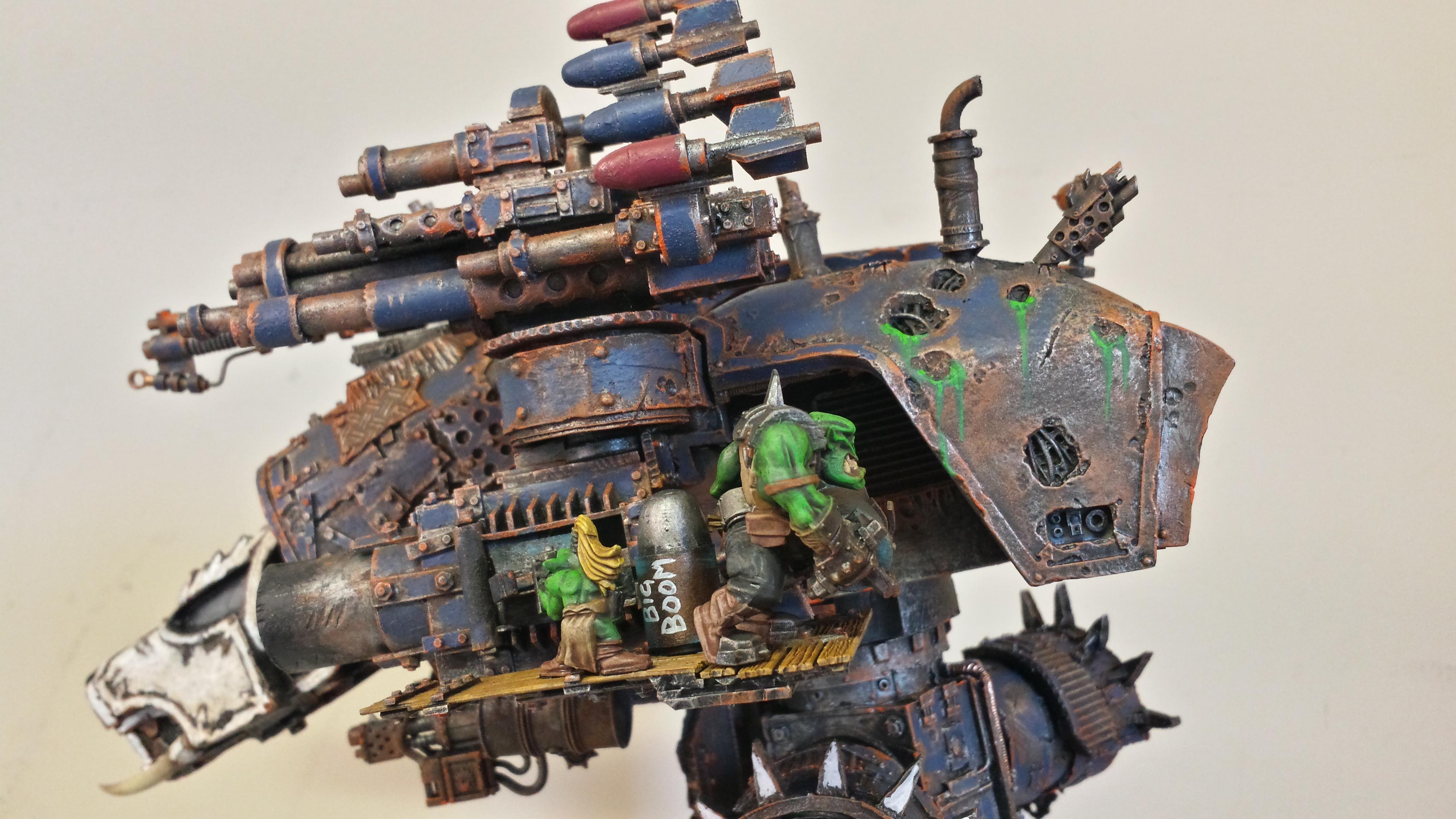 Deff Skull Ork Custom Stompa Warhound