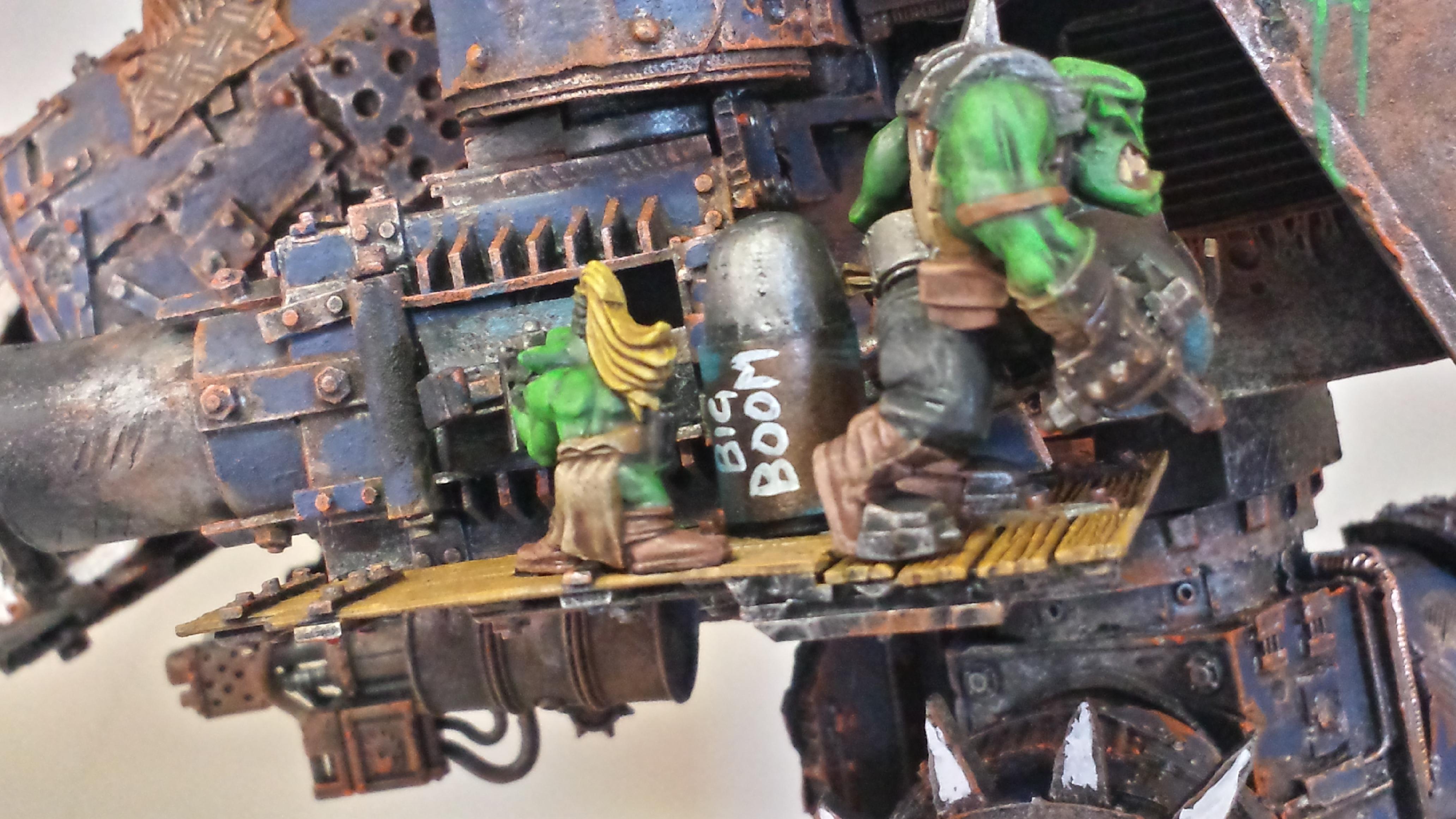 Deff Skull Ork Custom Stompa Warhound