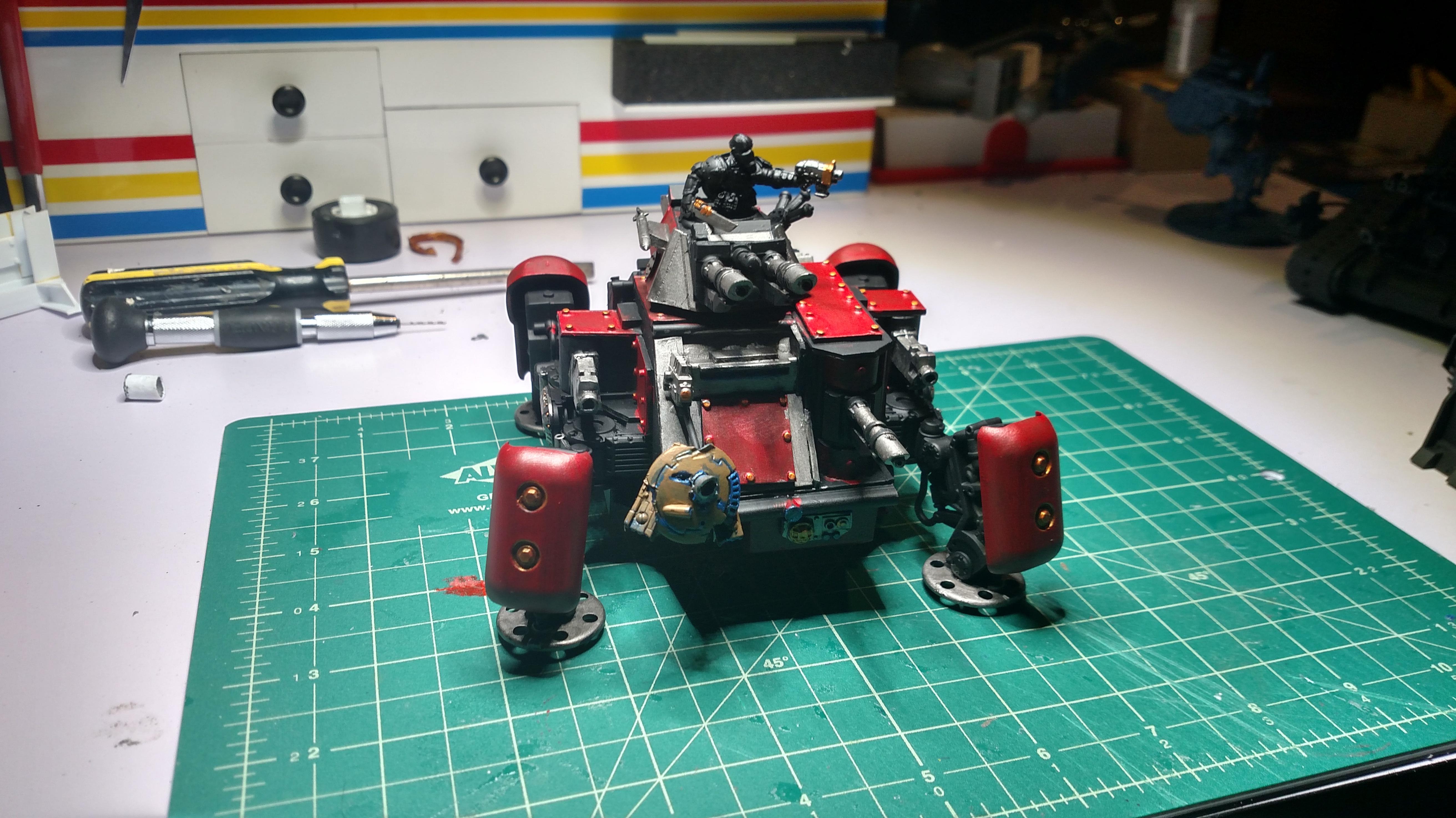 Quad Walker WIP paint