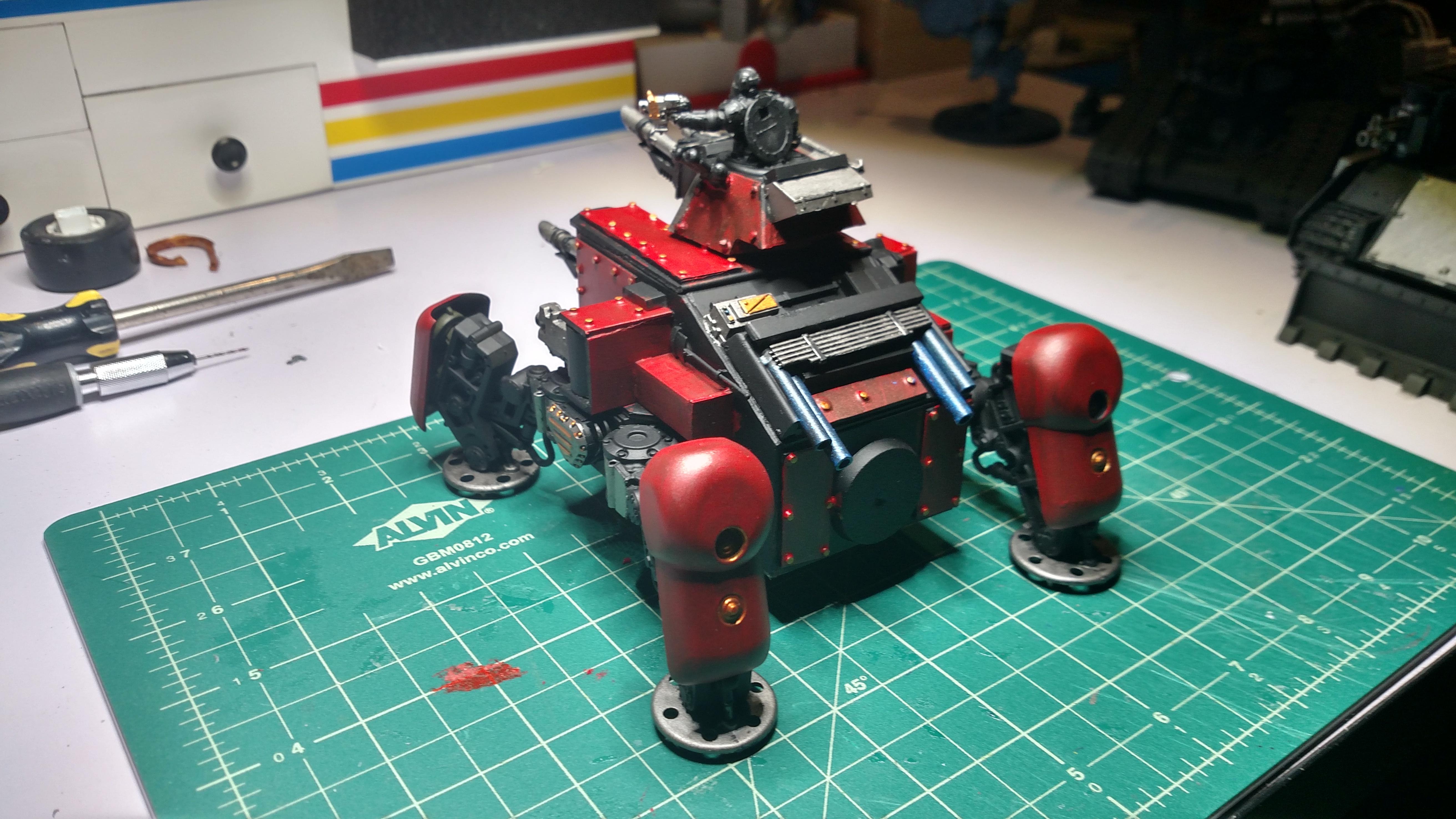 Quad Walker WIP paint rear