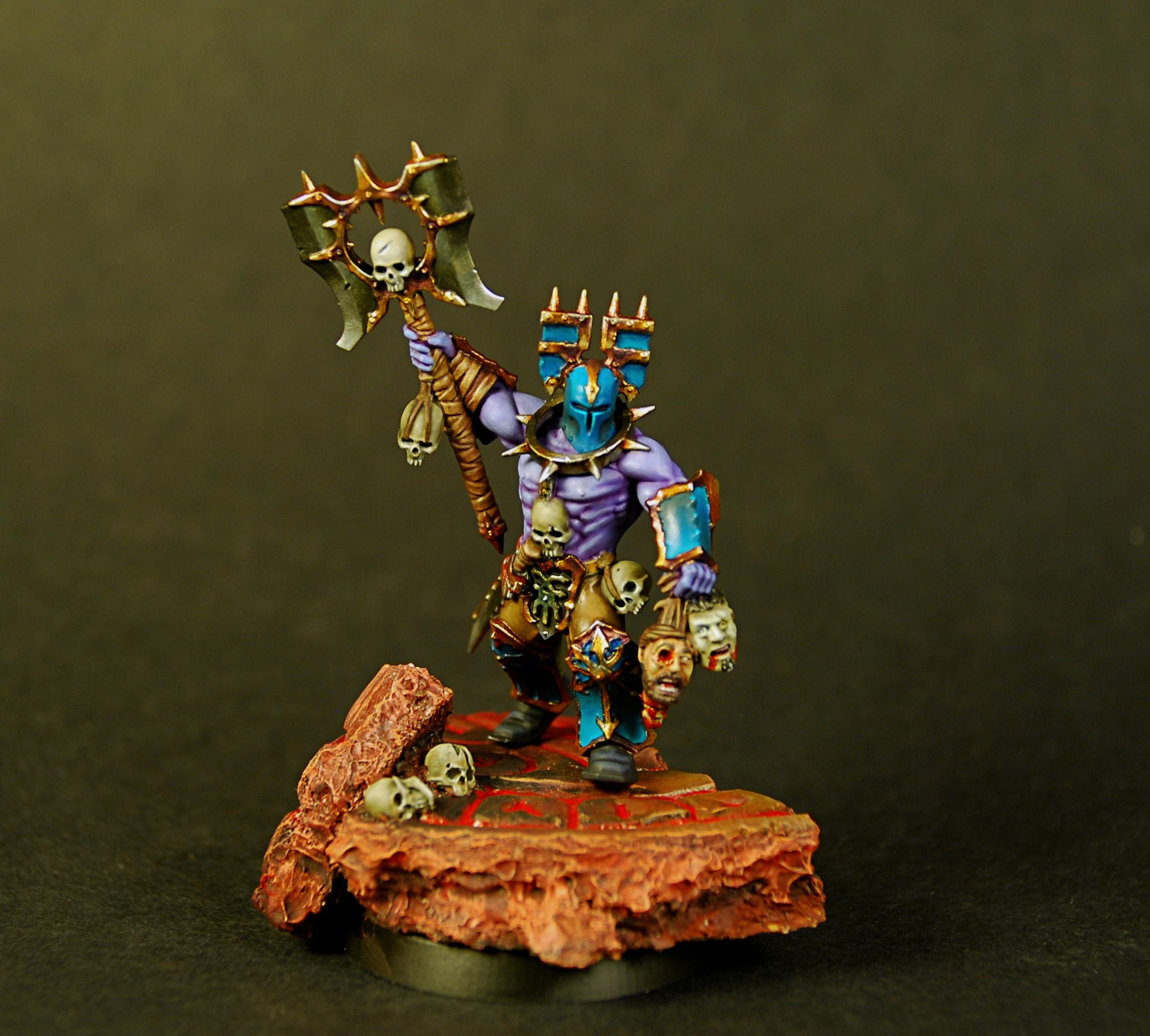 Age Of Sigmar, Bloodreaver, Champion, Chaos