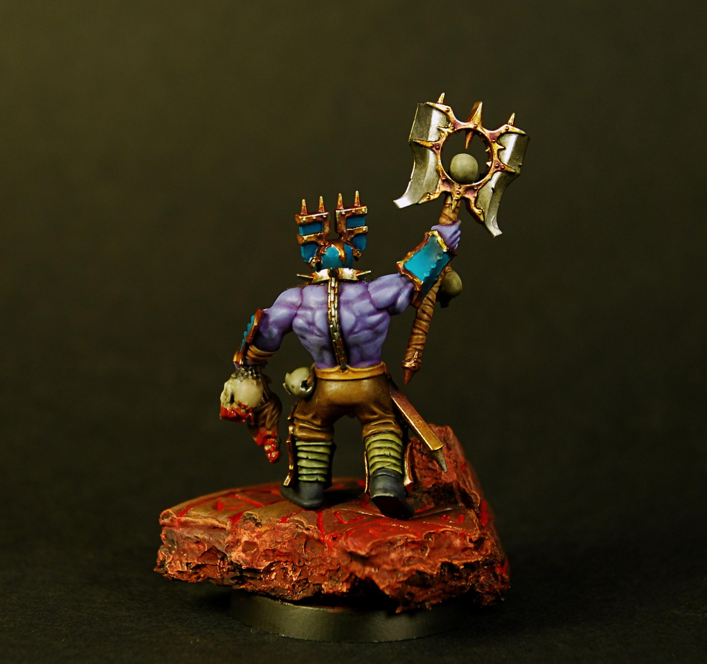 Age Of Sigmar, Bloodreaver, Champion, Chaos