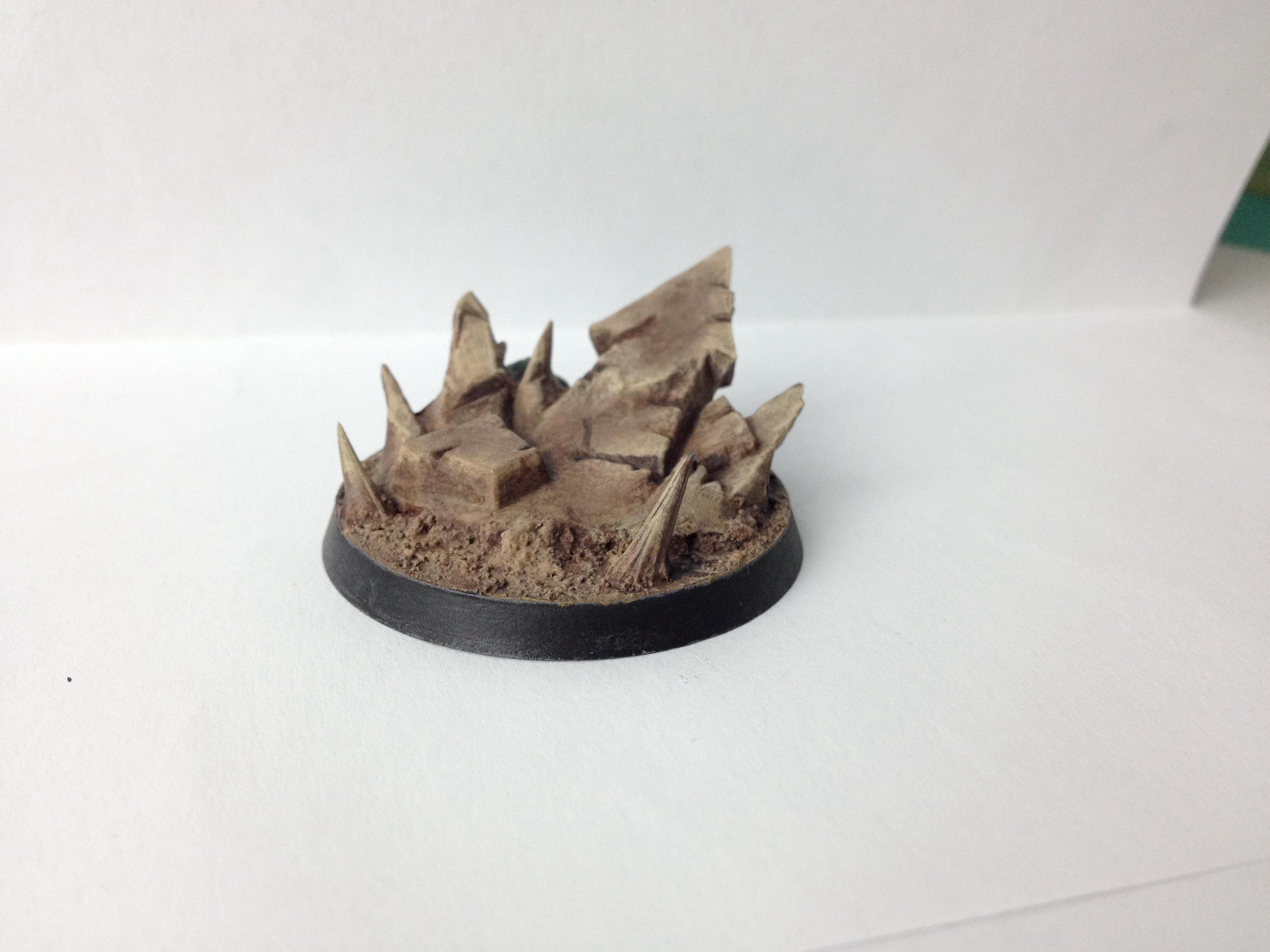 Base, Chaos Lord, Dark Angels, Fallen Angel, Gore, Terminator Armor, Warhammer 40,000