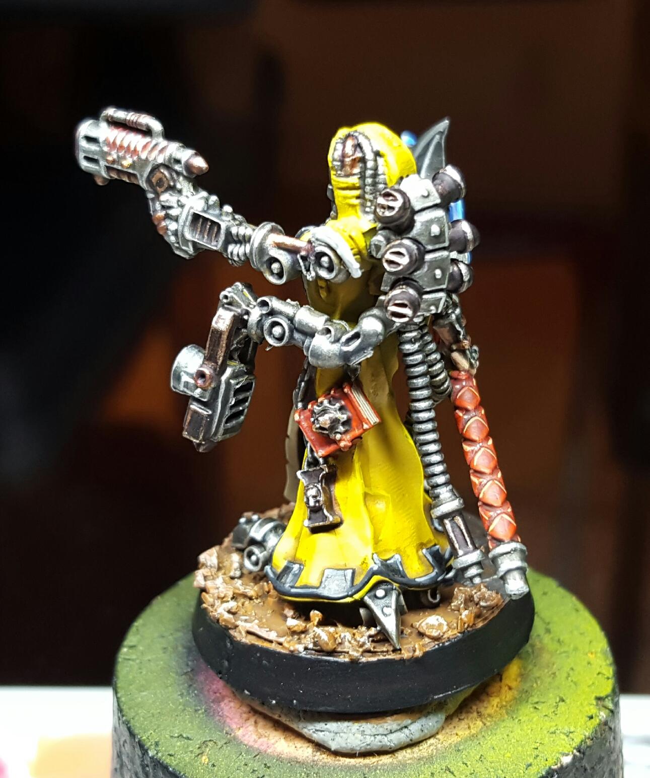 Tech Priest WIP 5 Side