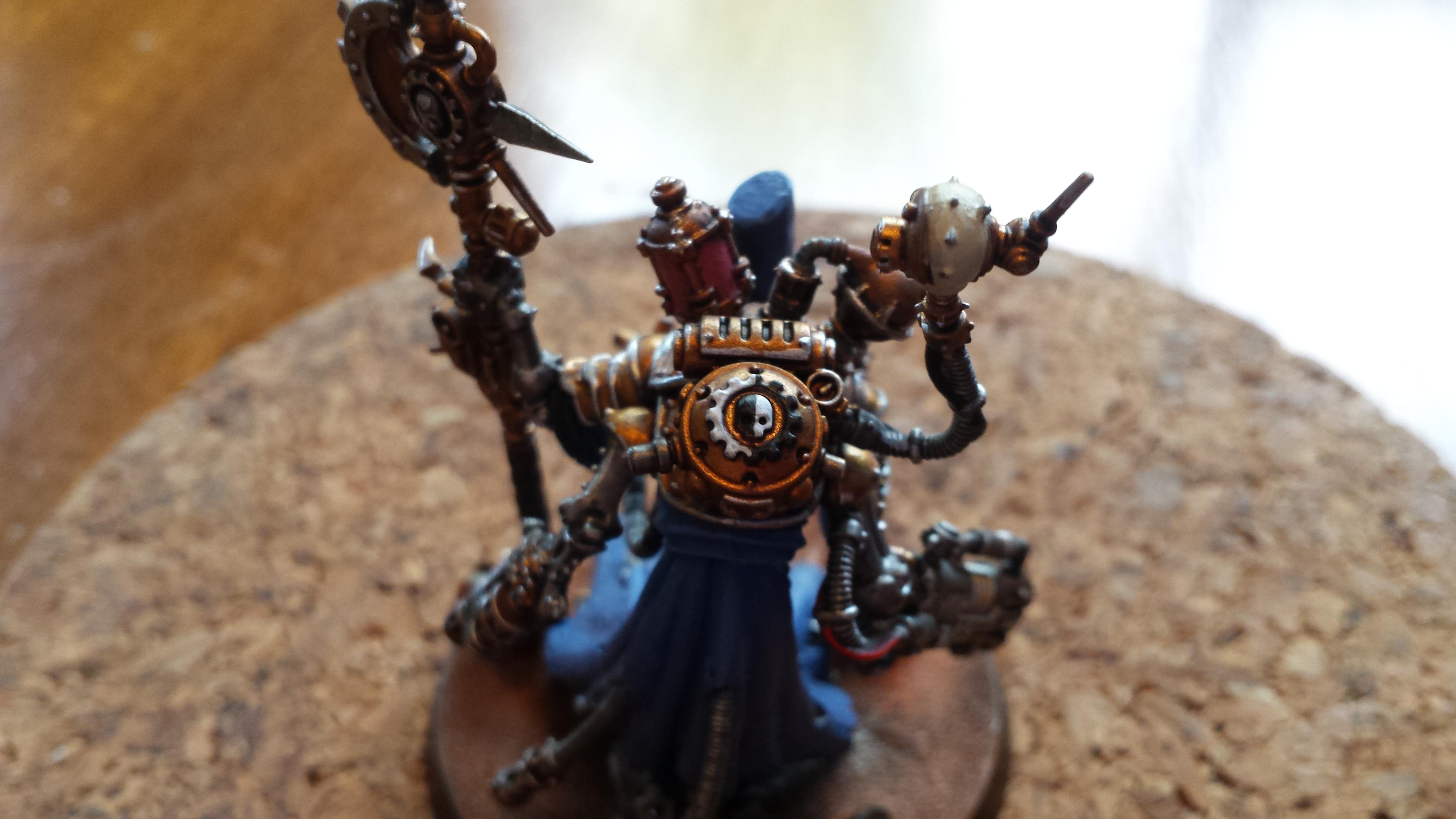 Adeptus Mechanicus, Axe, Blue, Cult Mechanicus, Konor, Macrostubber, Power, Volkite Blaster