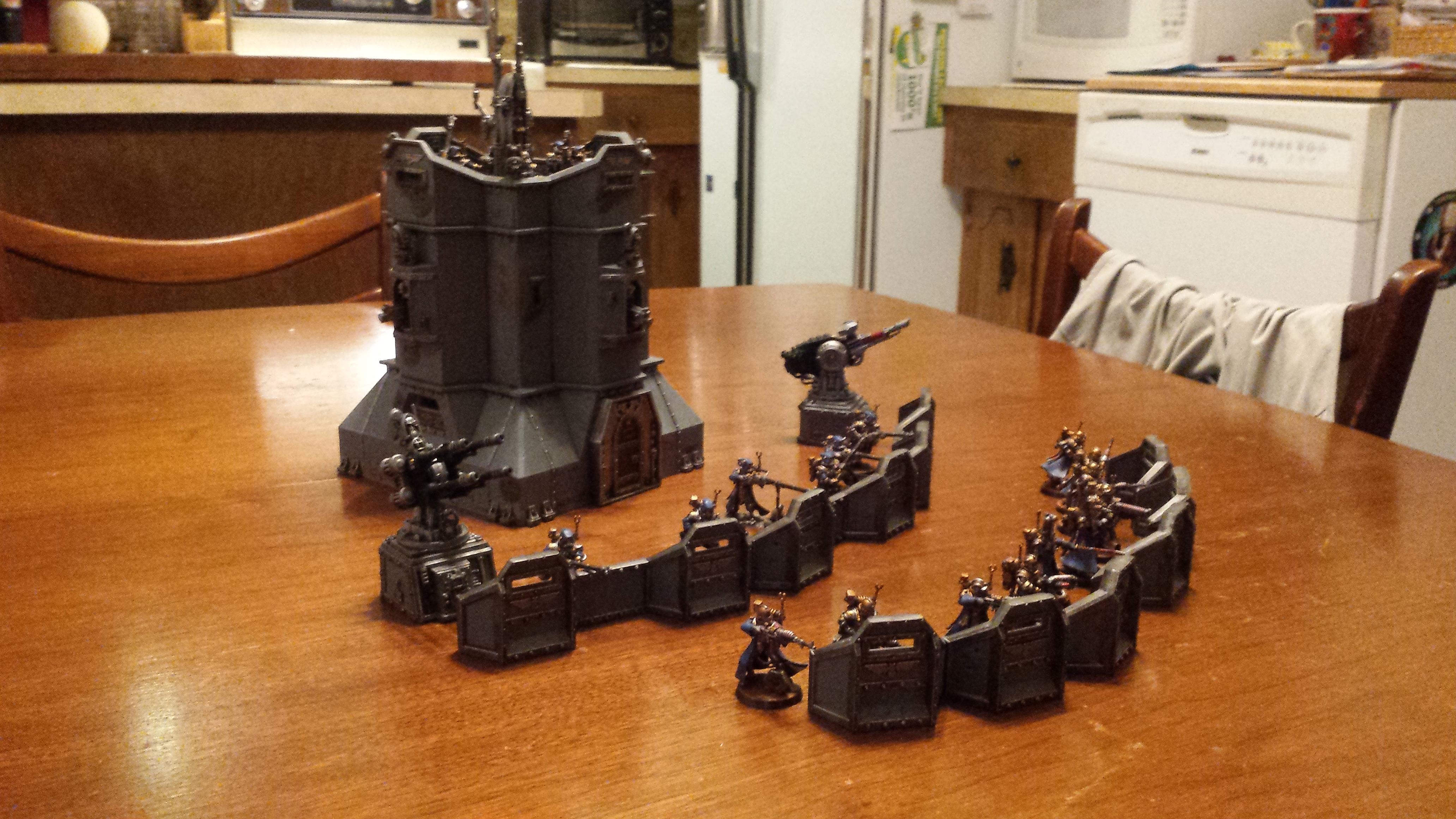 Defense, Dirty, Grey, Lascannon, Line, Metal, Quad Gun, Skitarii