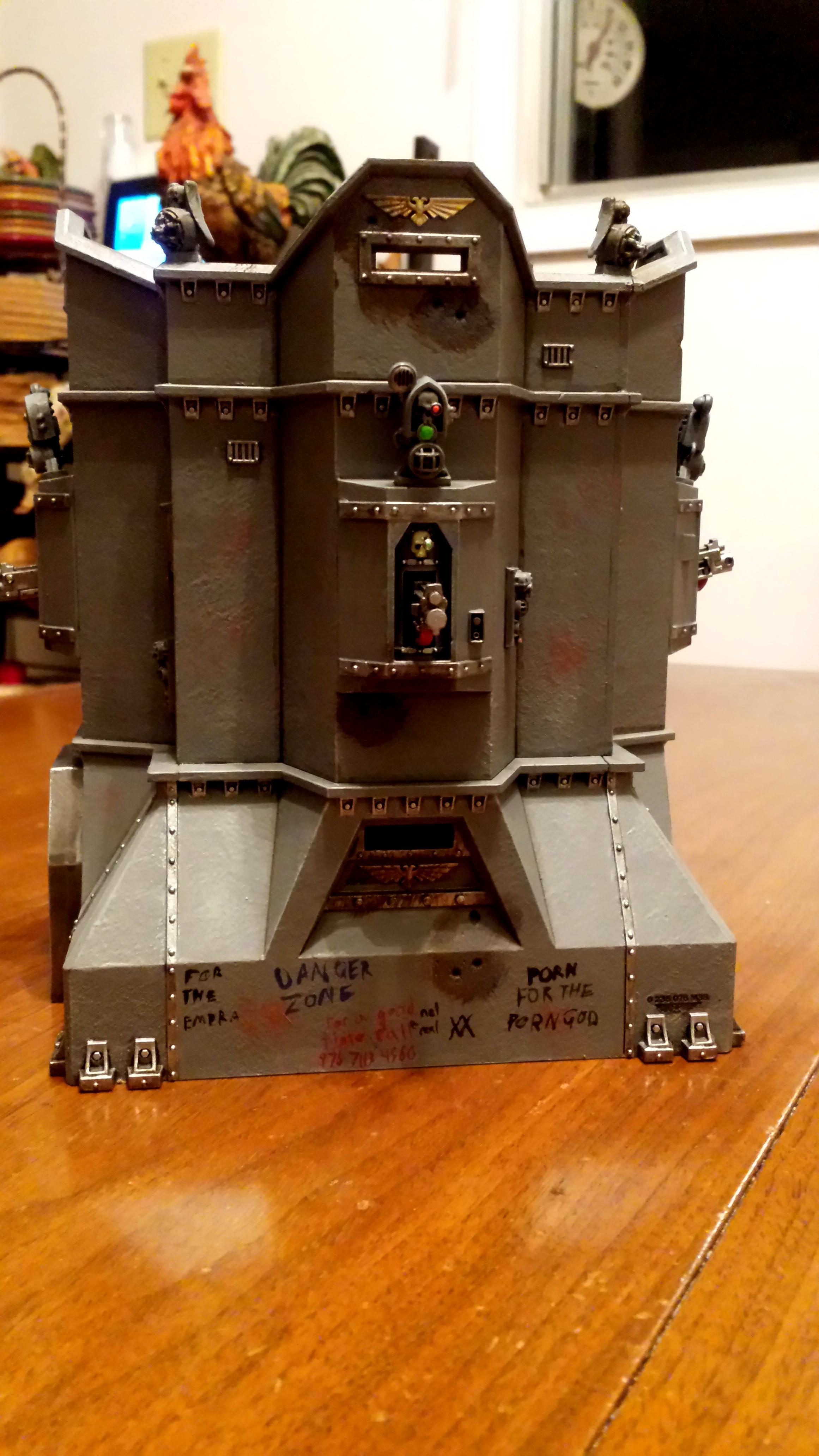 Dirty, Grey, Imperial Bastion, Metal