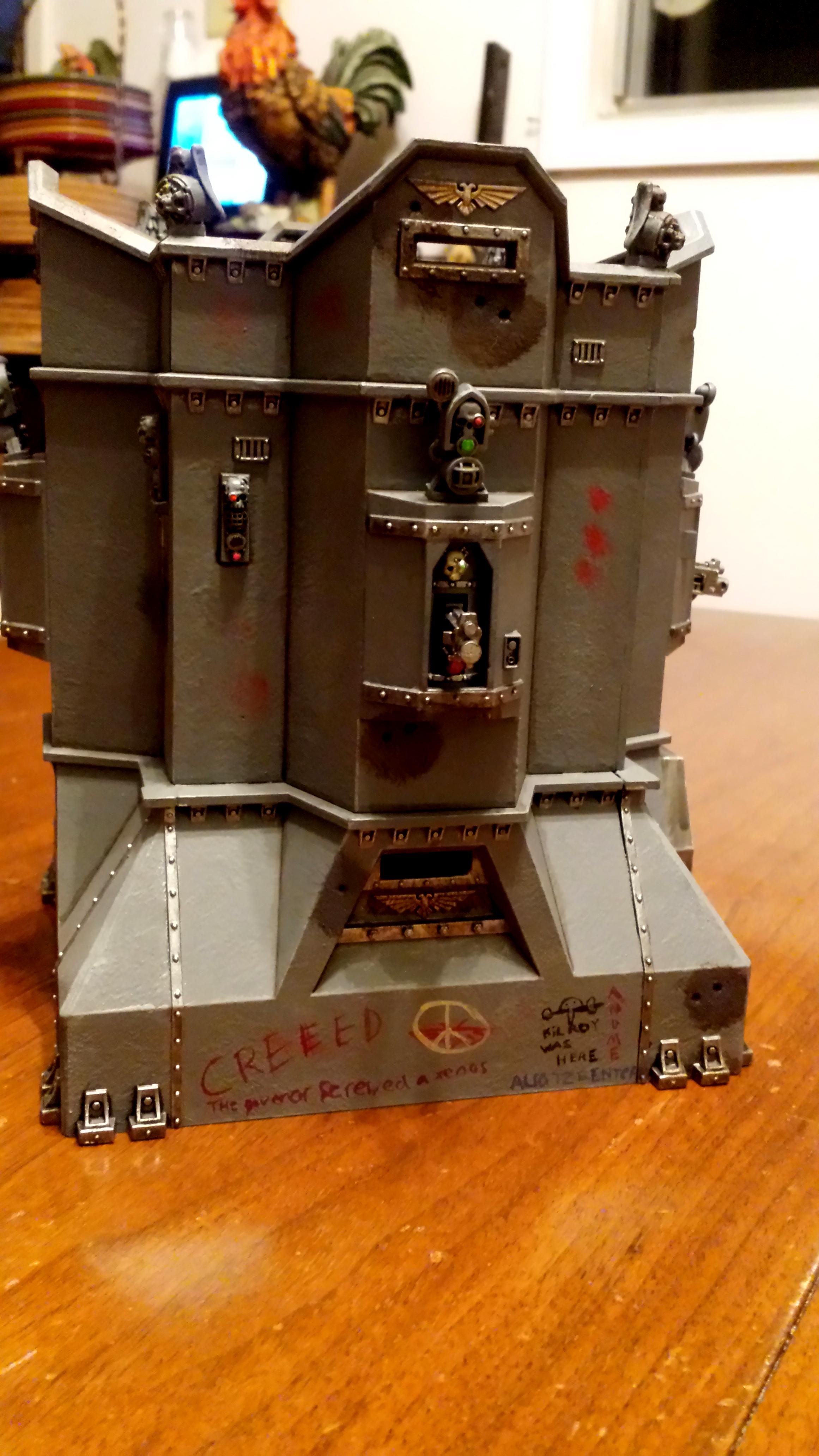 Dirty, Grey, Imperial Bastion, Metal