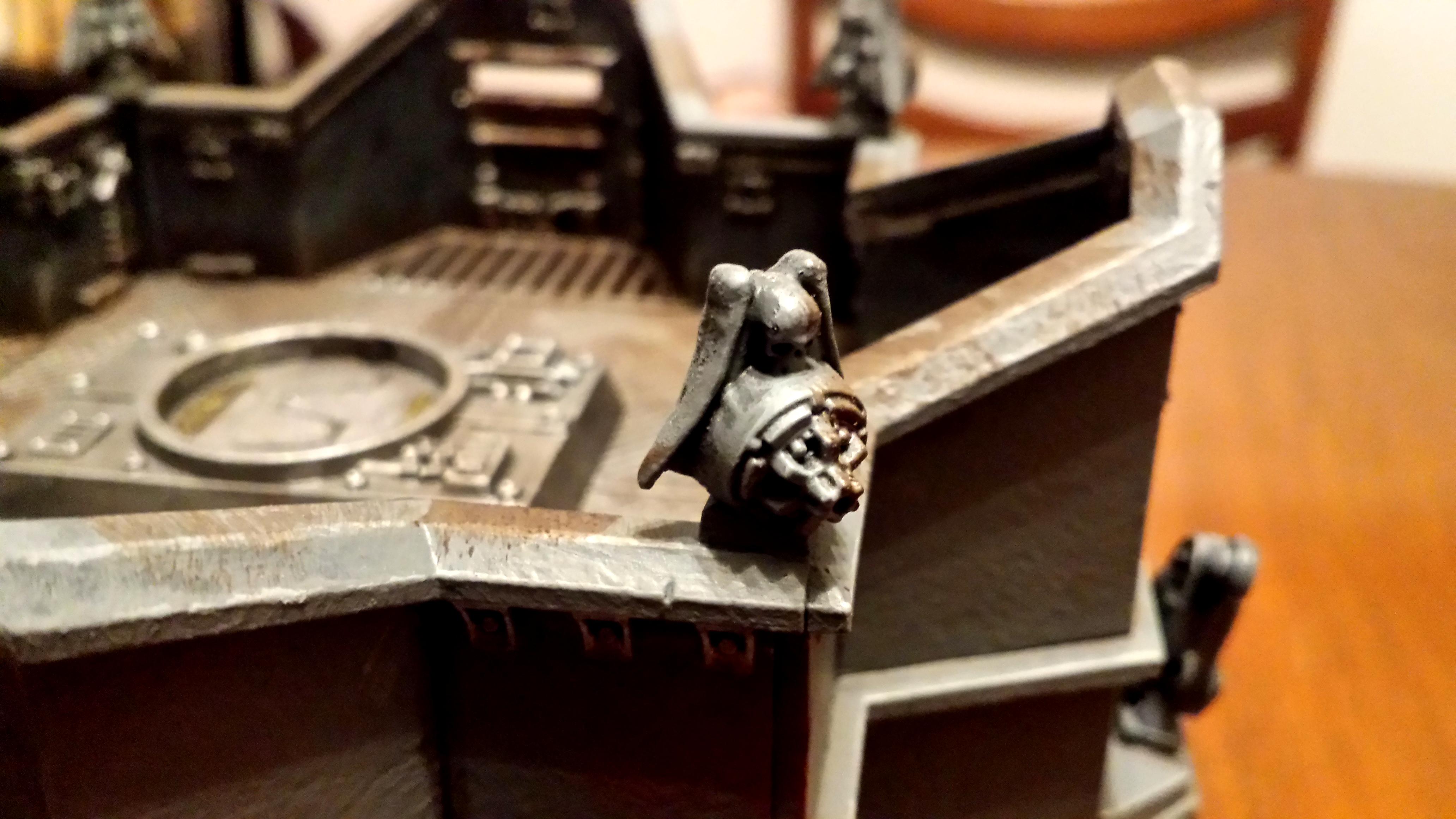 Dirty, Grey, Imperial Bastion, Metal