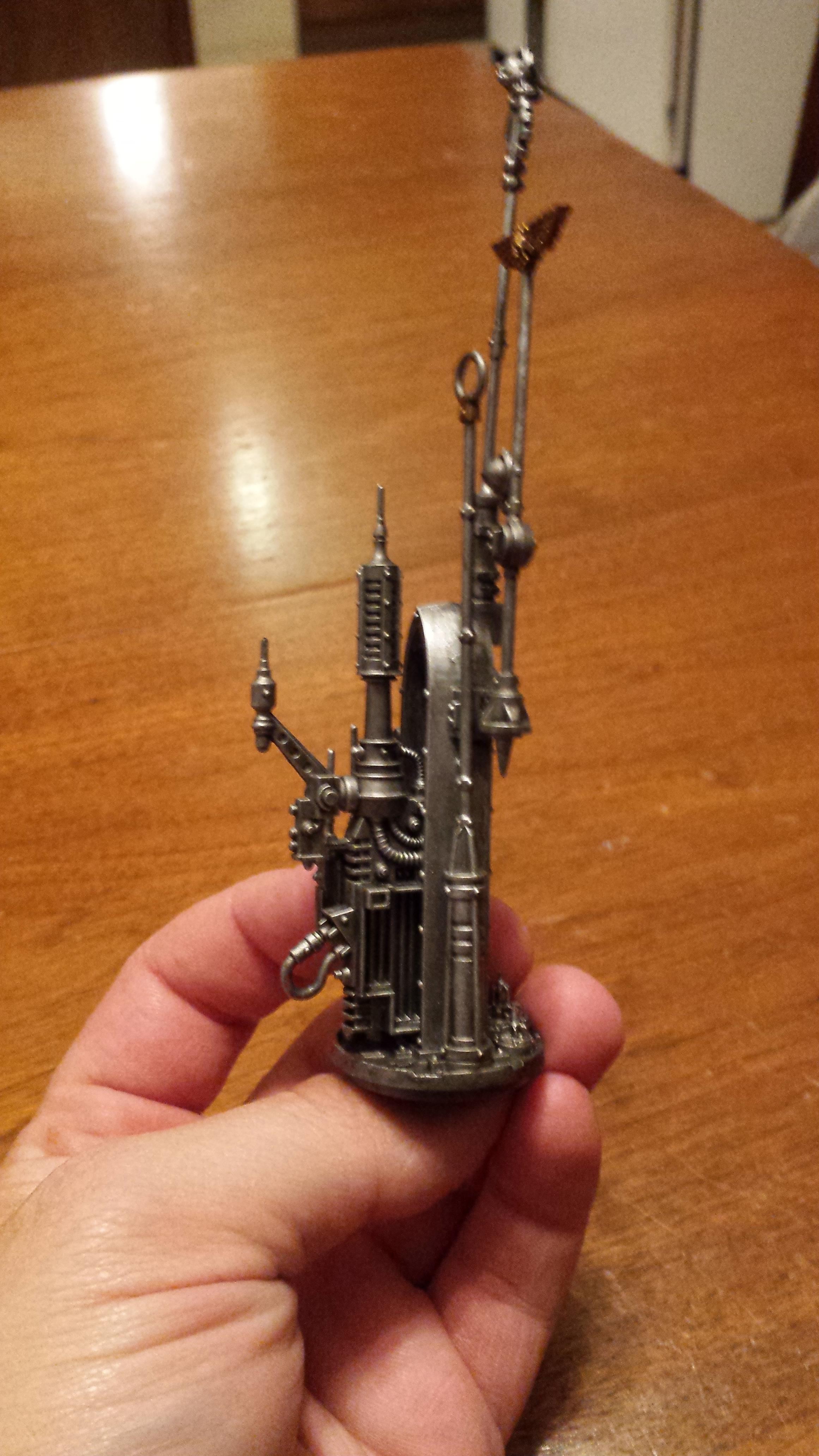 Dirty, Grey, Metal, Objective Marker, Radio, Tower