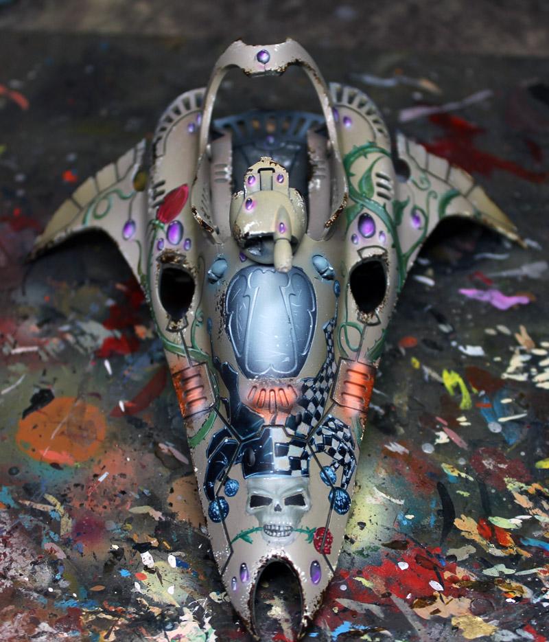 Battle-damage, Eldar, Freehand, Harlequins