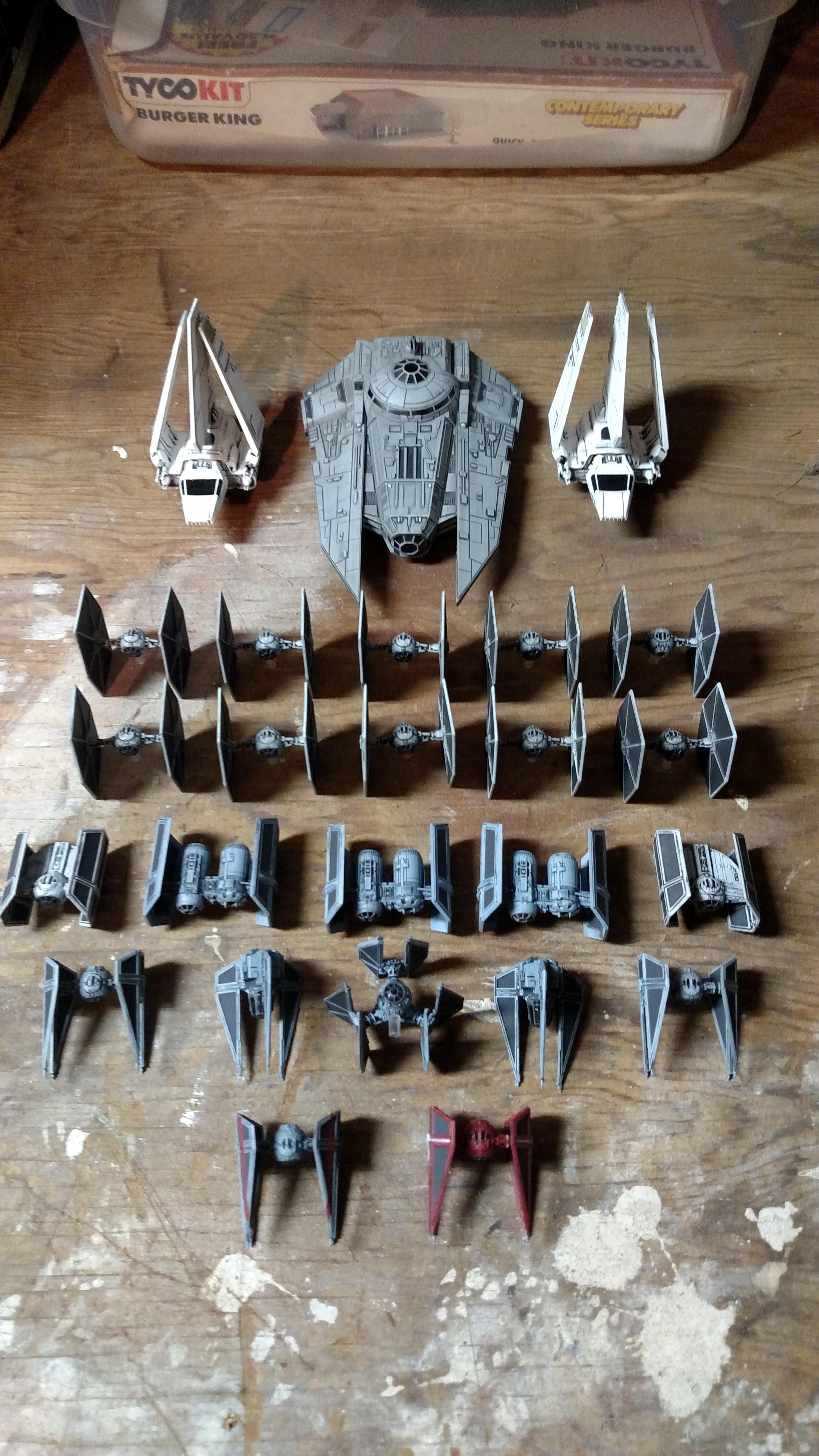 Empire, For Sale, Star Wars, Tie Fighter, X-Wing