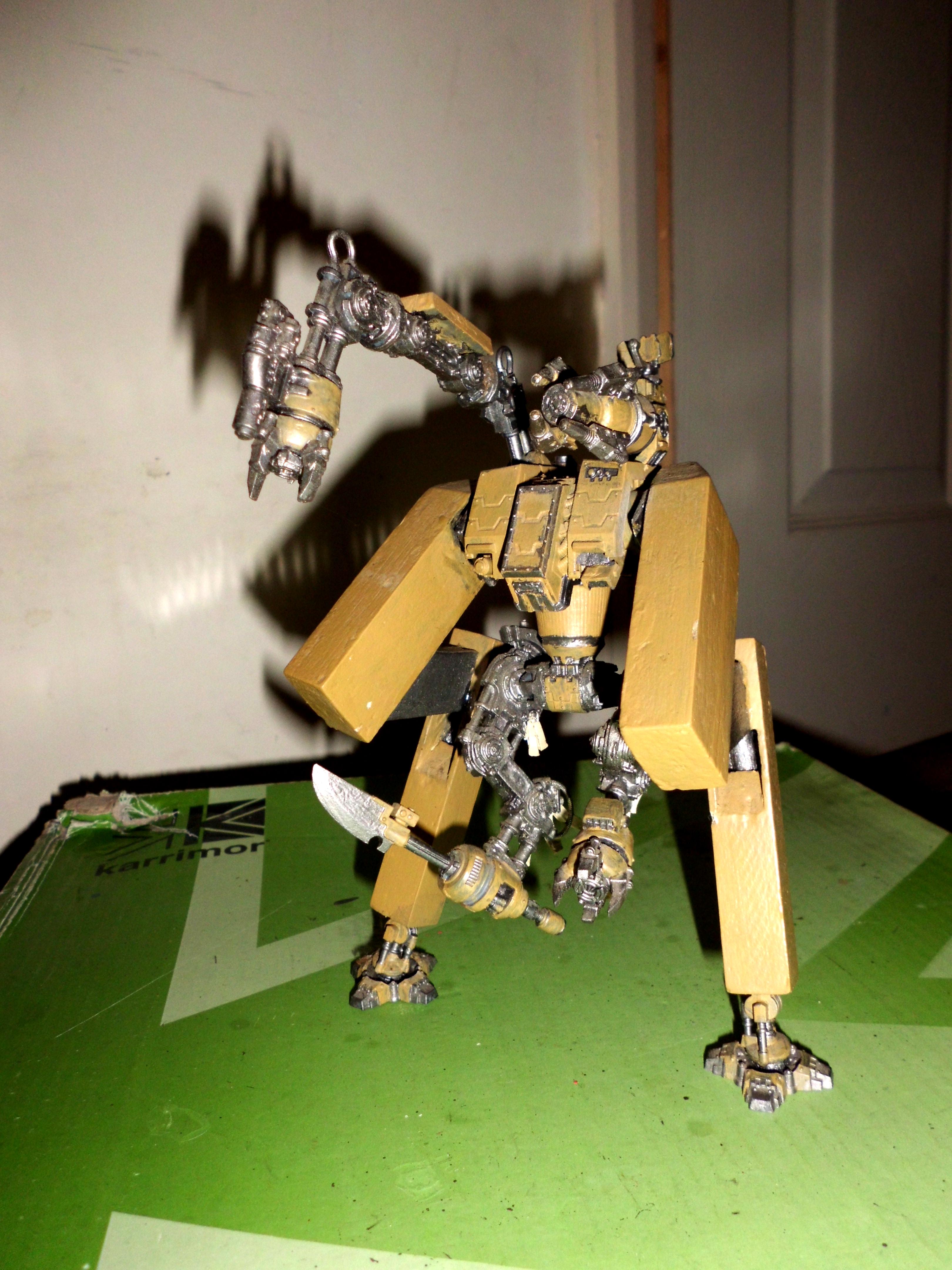 30k, Conversion, Dreadnought, Dreadnought Conversion, Furioso, Horus Heresy, Inar Satarael, Ironclad, Mechanicum, Mk5, Penitent Engine, Techmarine, Techmarine Dreadnought, Work In Progress