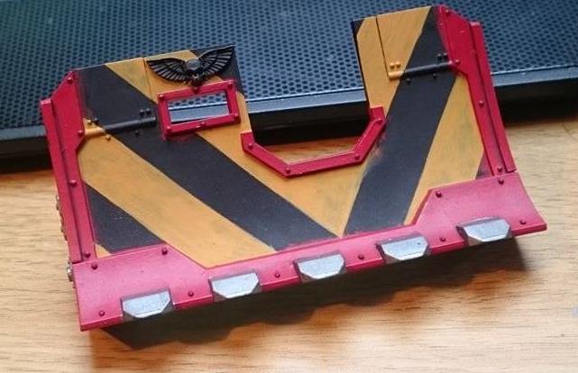 Blood Angels Dozer Blade (WIP)