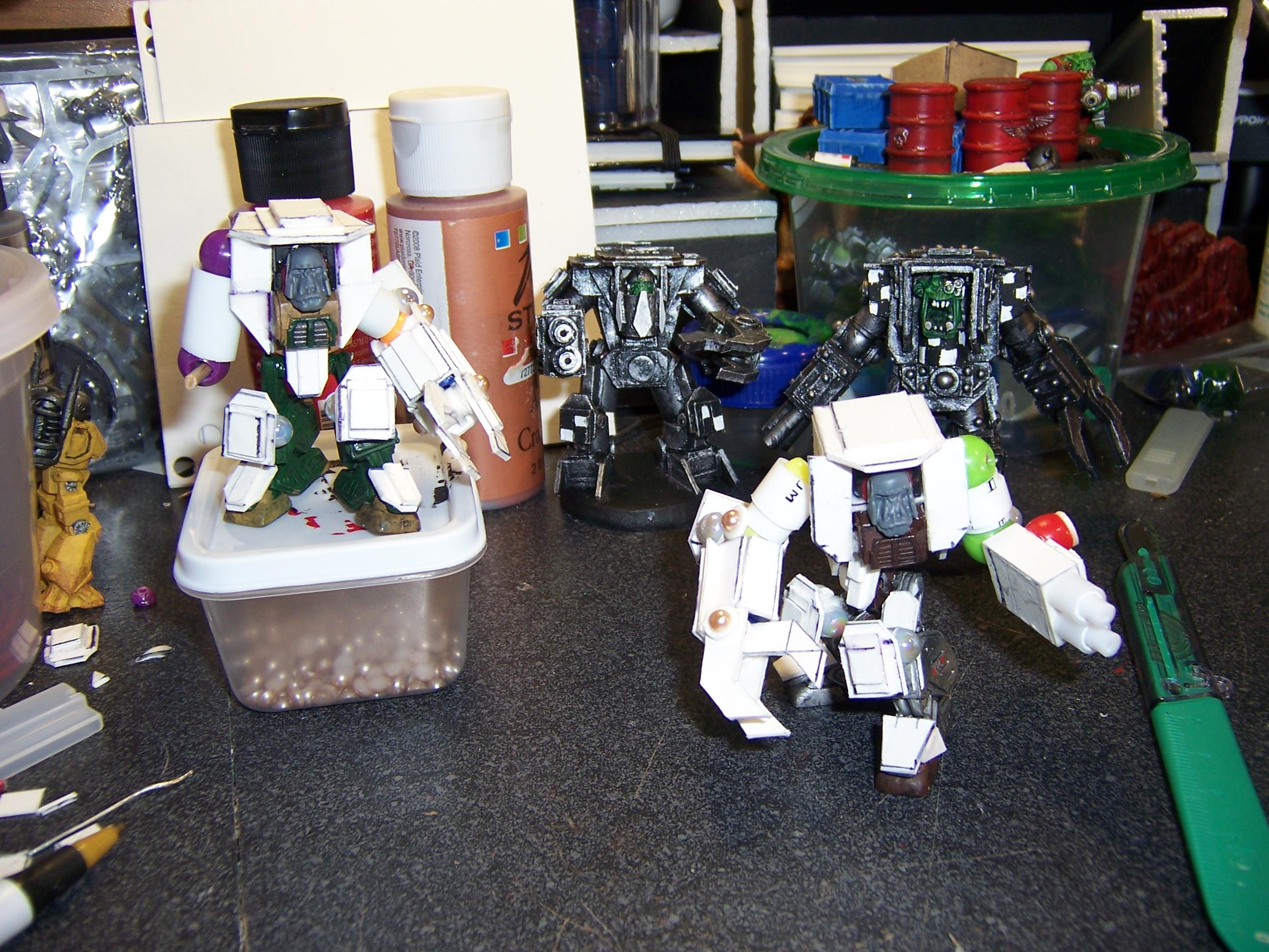 Custom, Kustom, Mega Nobz, Orks, Scratch Build