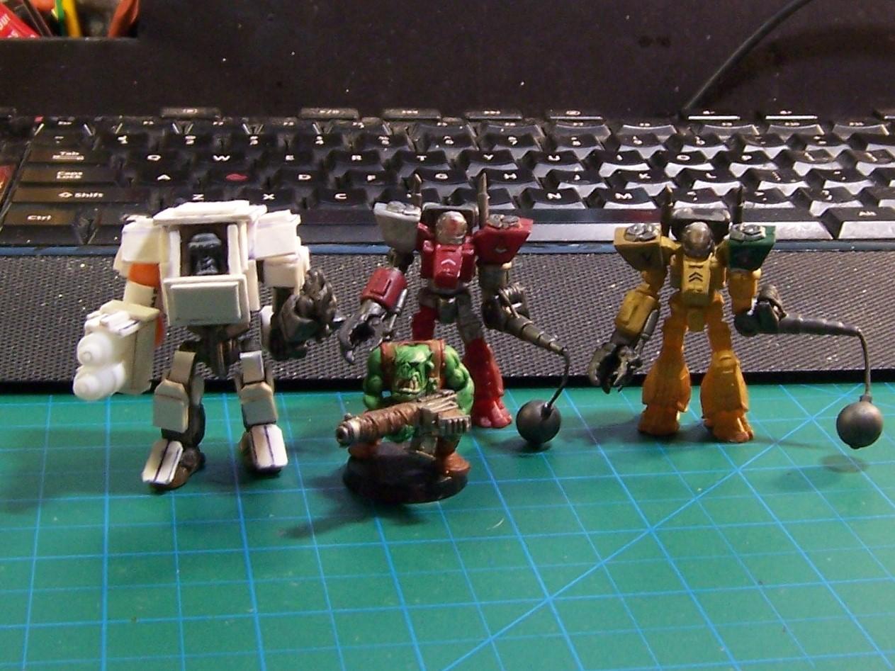 Custom, Kustom, Mega Nobz, Orks, Scratch Build