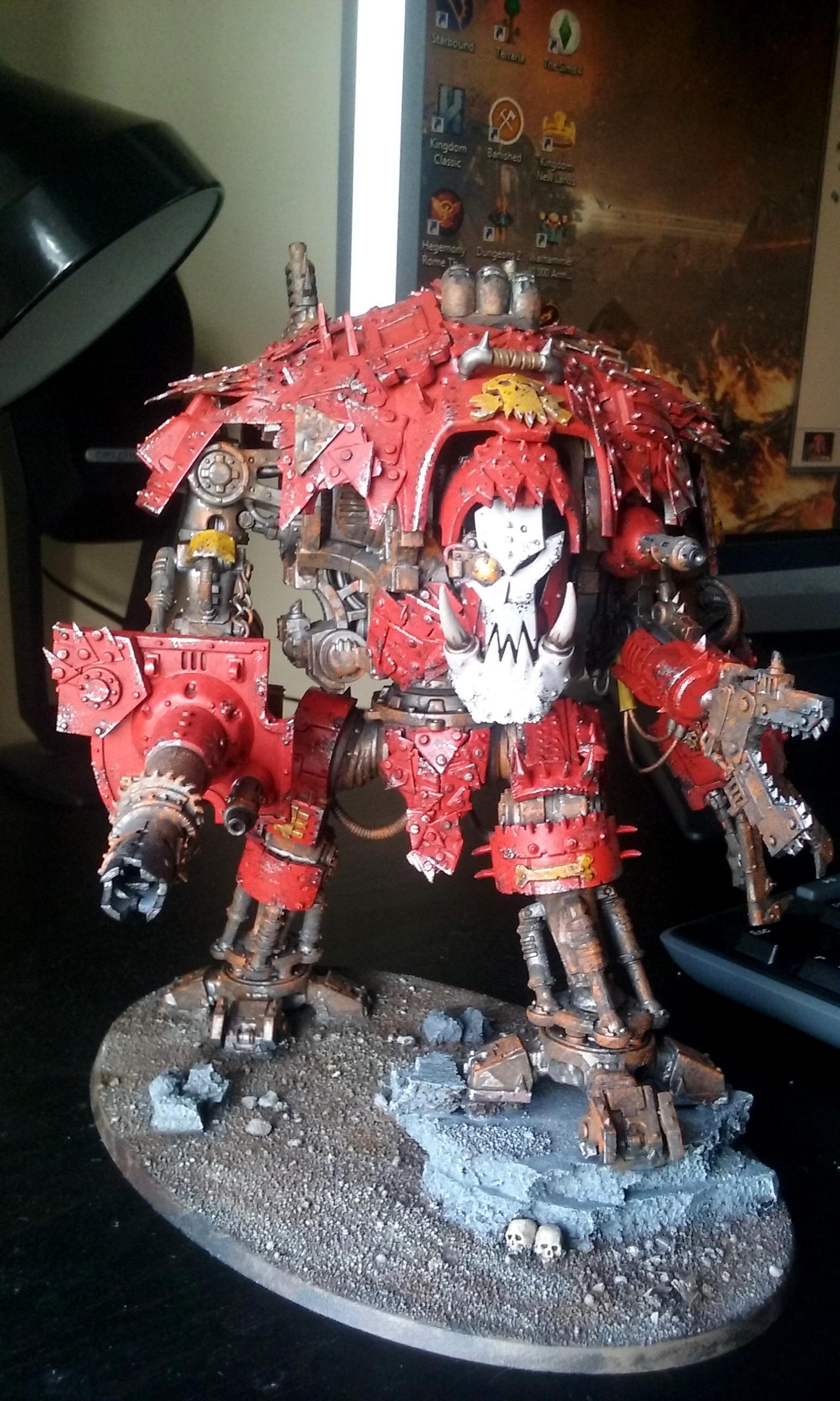 Gargant, Imperial Knight, Looted, Orks, Stompa
