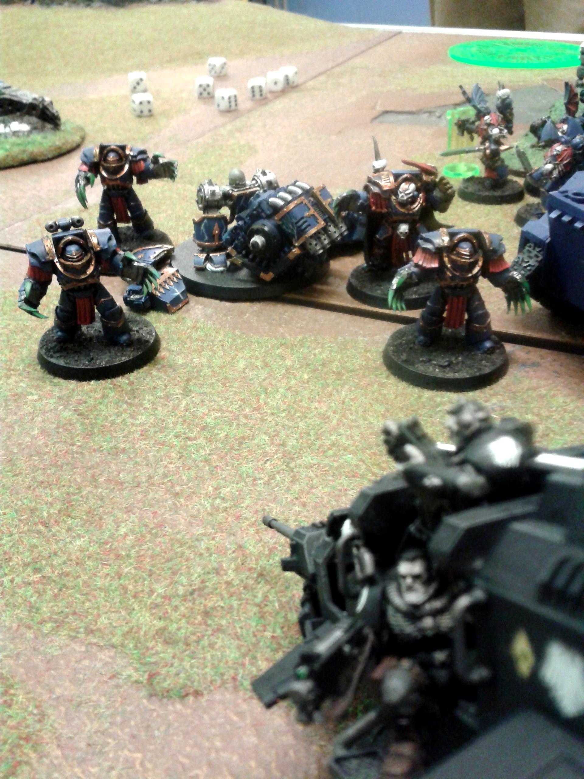 Battle, Chaos, Guard, Lords, Night, Raven, Report, Space, Space Marines, Warhammer 40,000, Warhammer Fantasy