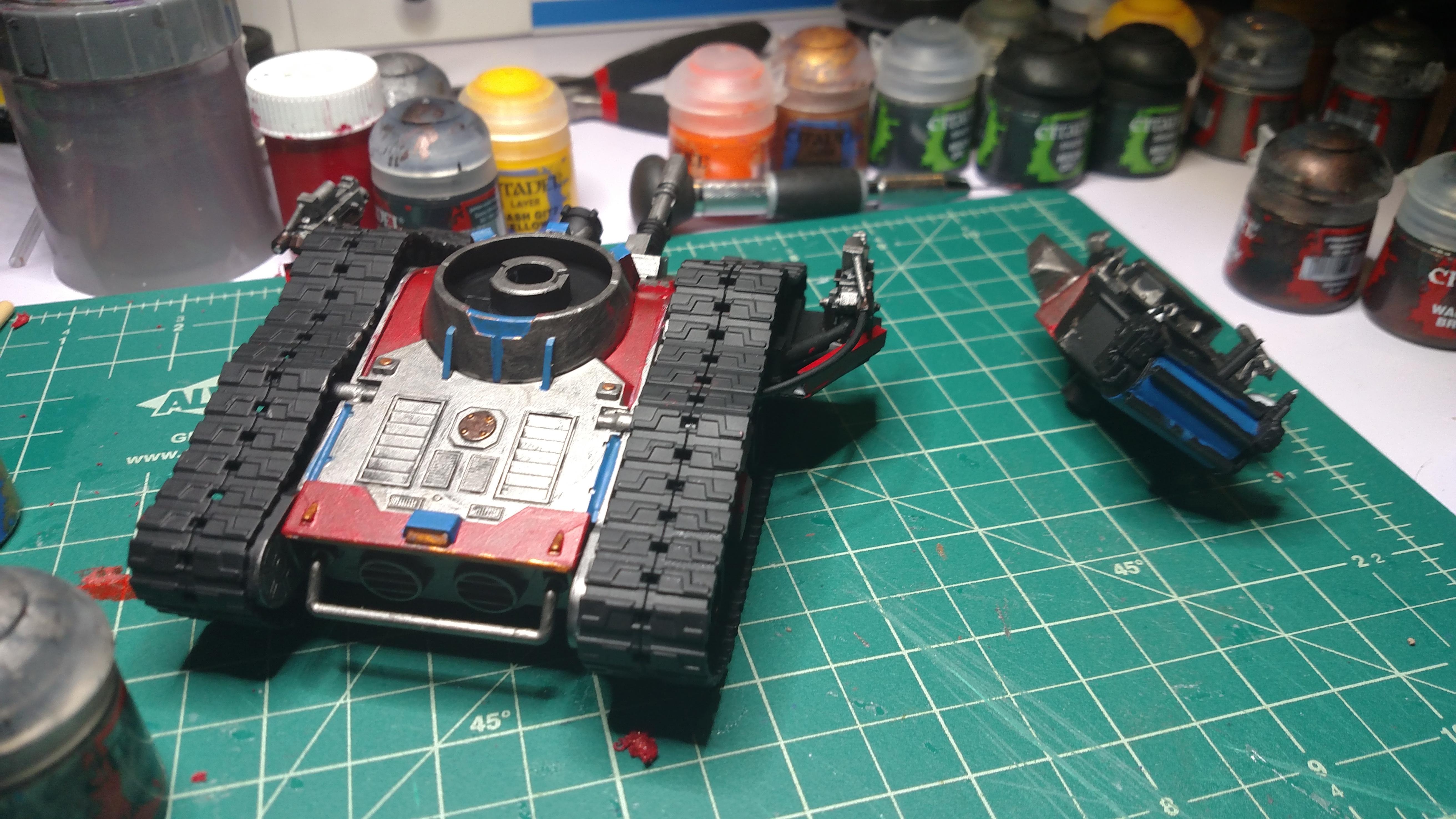 Servitor Tank WIP Paint