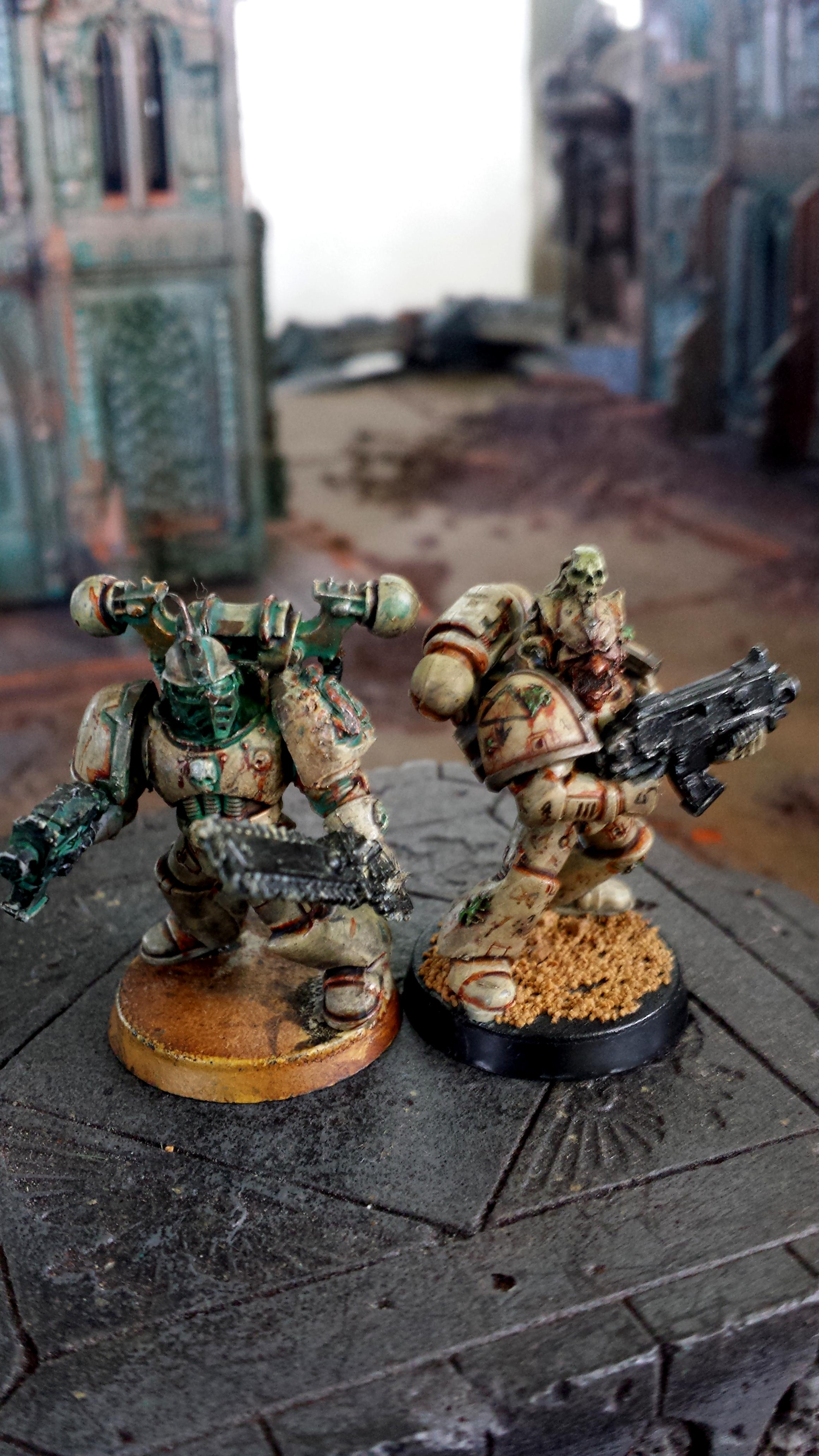 Nurgle, Plague Marines, The Tainted