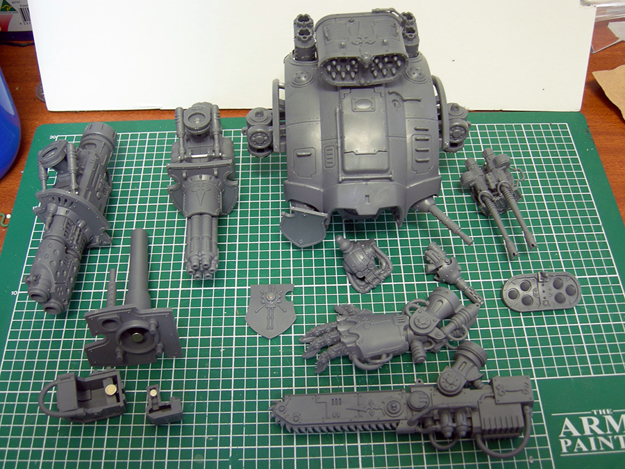 Imperial Knight, Work In Progress