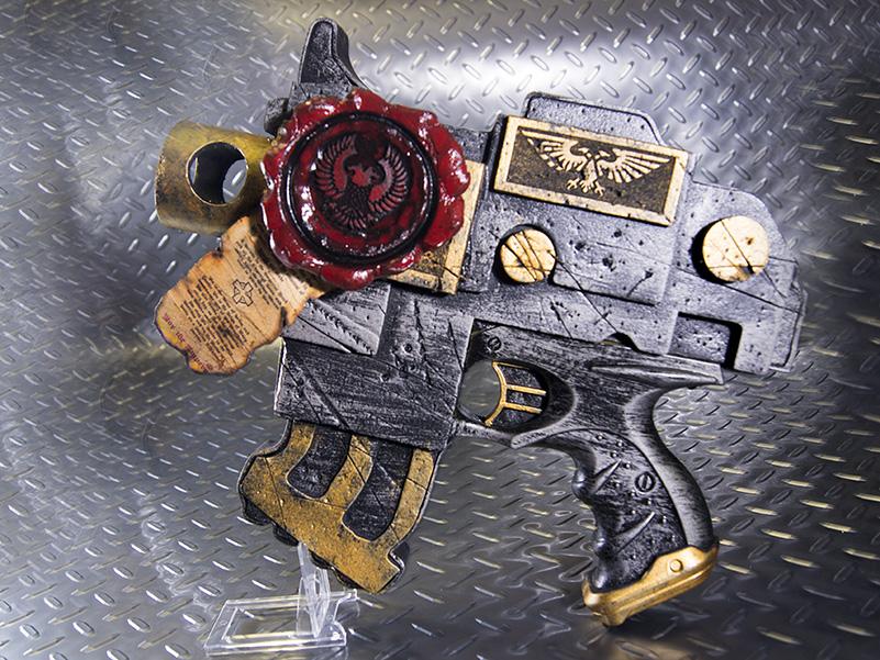 Bolt Pistol, Life Size, Mastercrafted, Space Marines