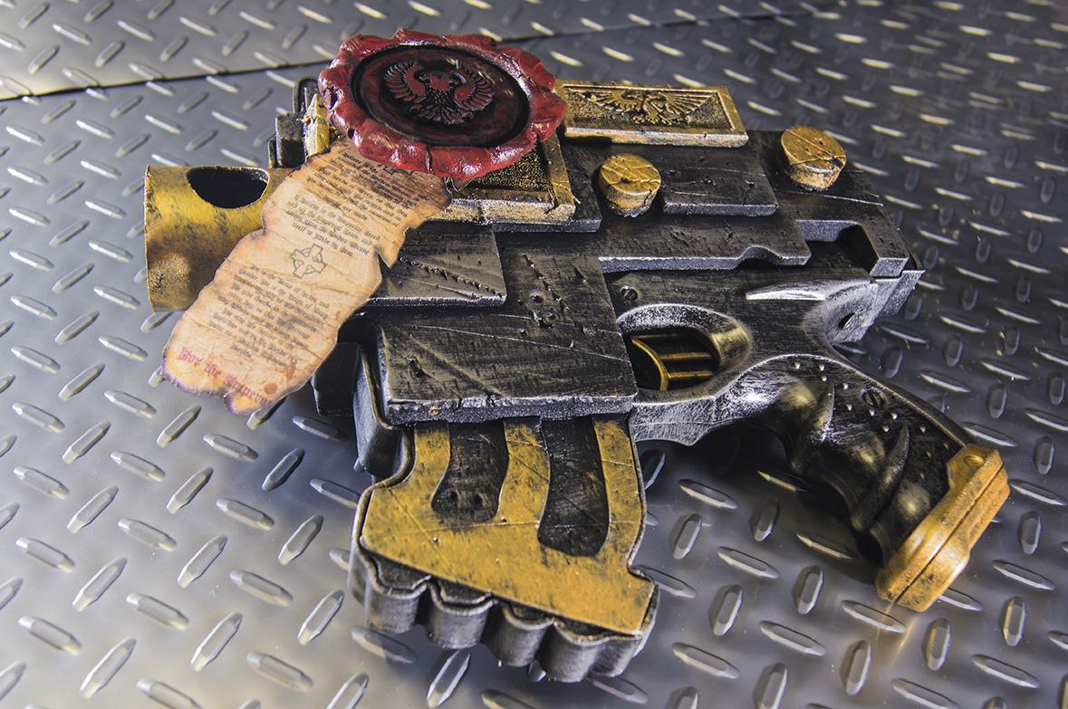 Bolt Pistol, Life Size, Mastercrafted, Space Marines