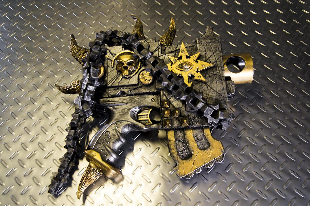 Bolt Pistol, Chaos, Chaos Space Marines, Life Size