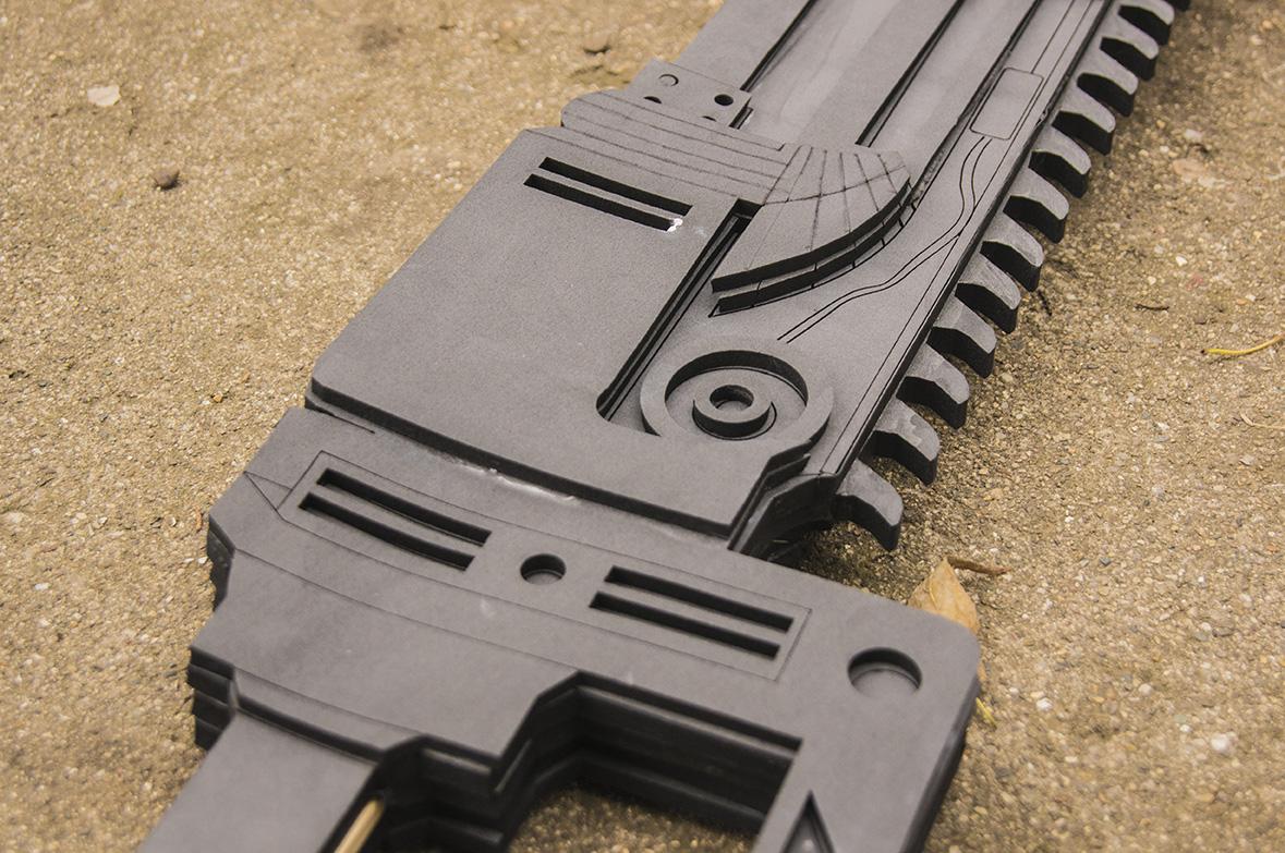 Chainsword, Chaos Space Marines, Life Size, Space Marines