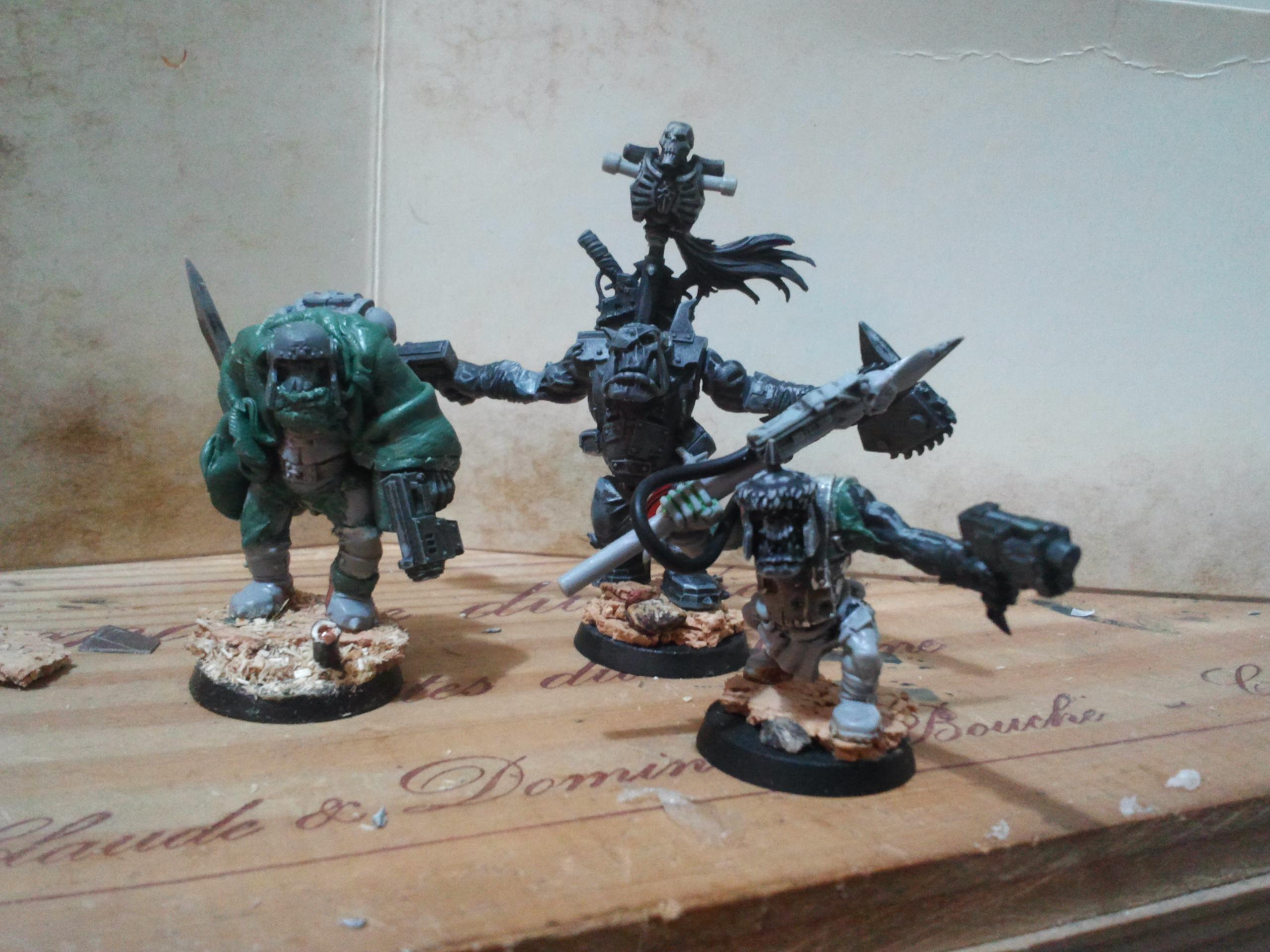 Killteam, Kommandos, Orks, Warhammer 40,000, Work In Progress