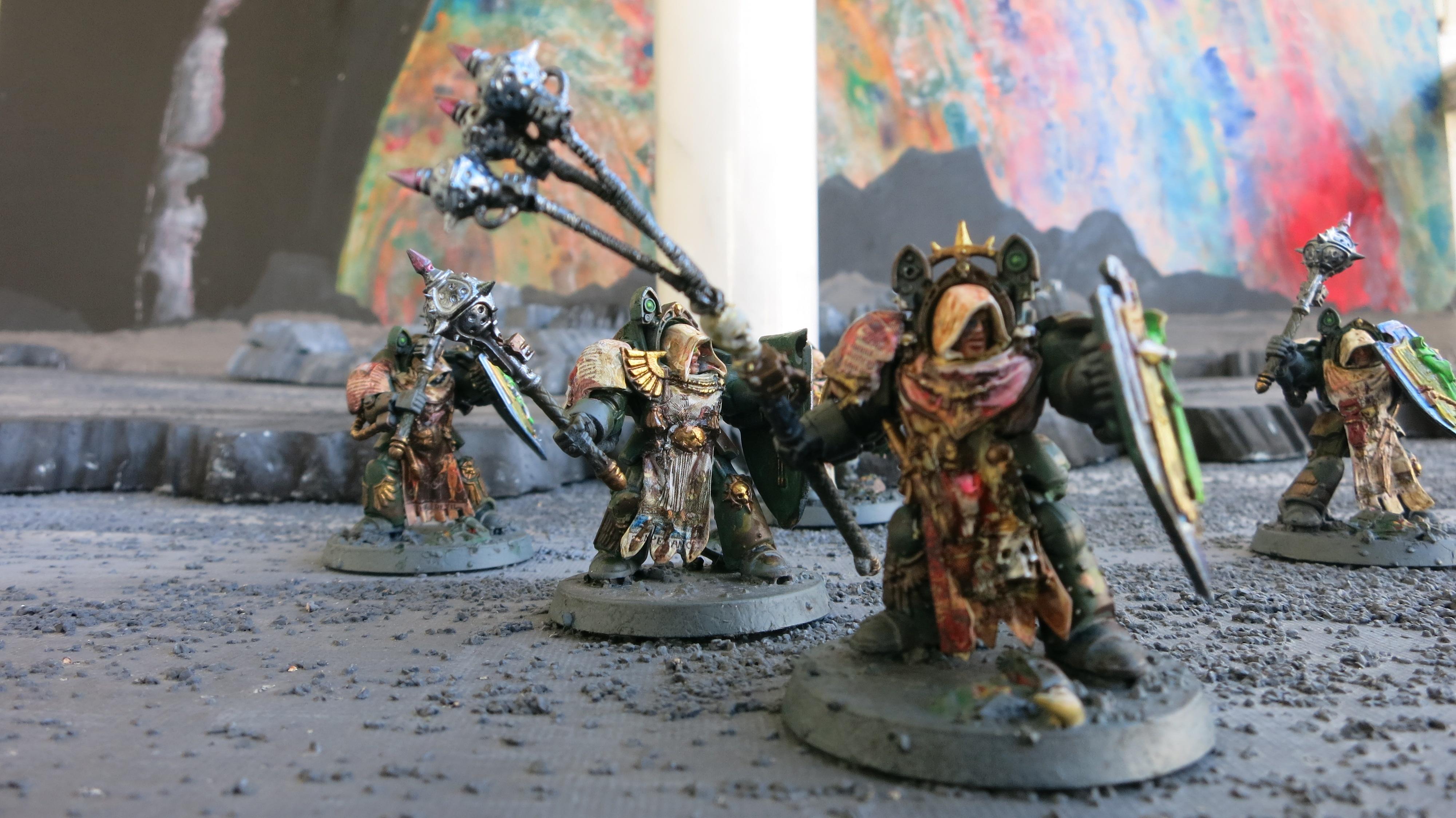 Camouflage, Dark Angels, Deathwing, Deathwing Knight, Flail Of The Unforgiven, Terminator Armor