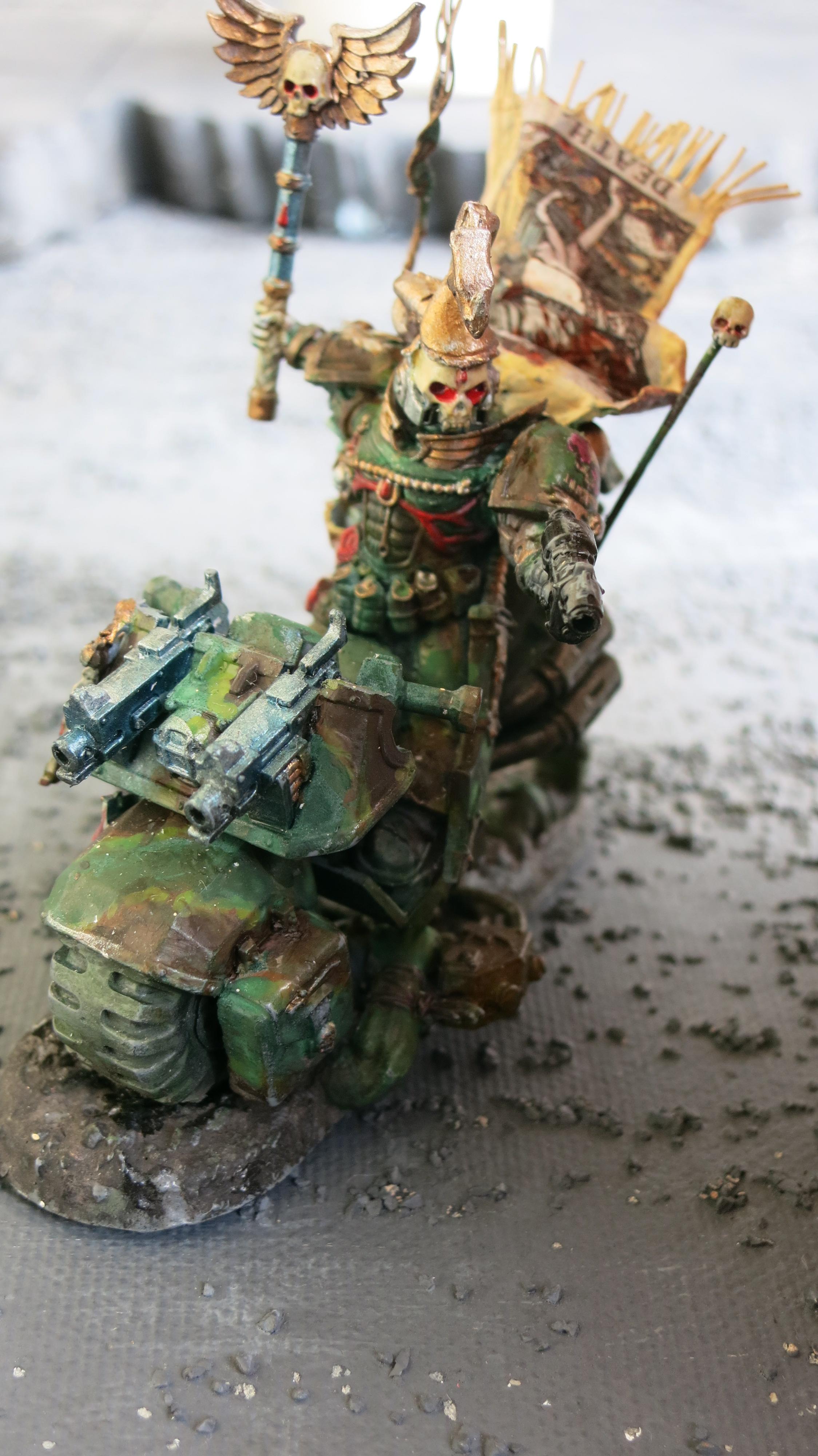 Bike, Camouflage, Chaplain, Interrogator-chaplain, Ravenwing
