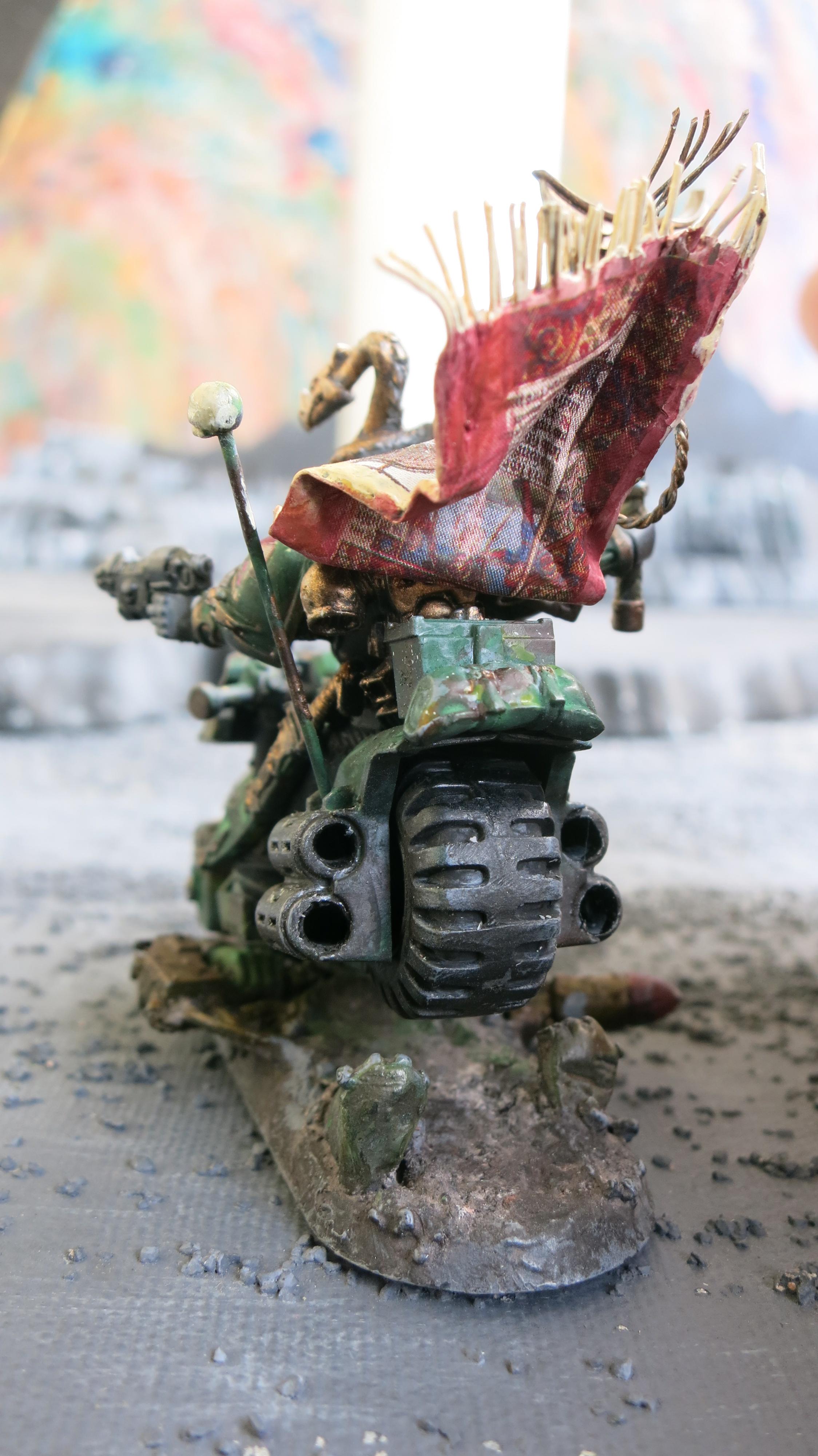 Bike, Camouflage, Chaplain, Interrogator-chaplain, Ravenwing