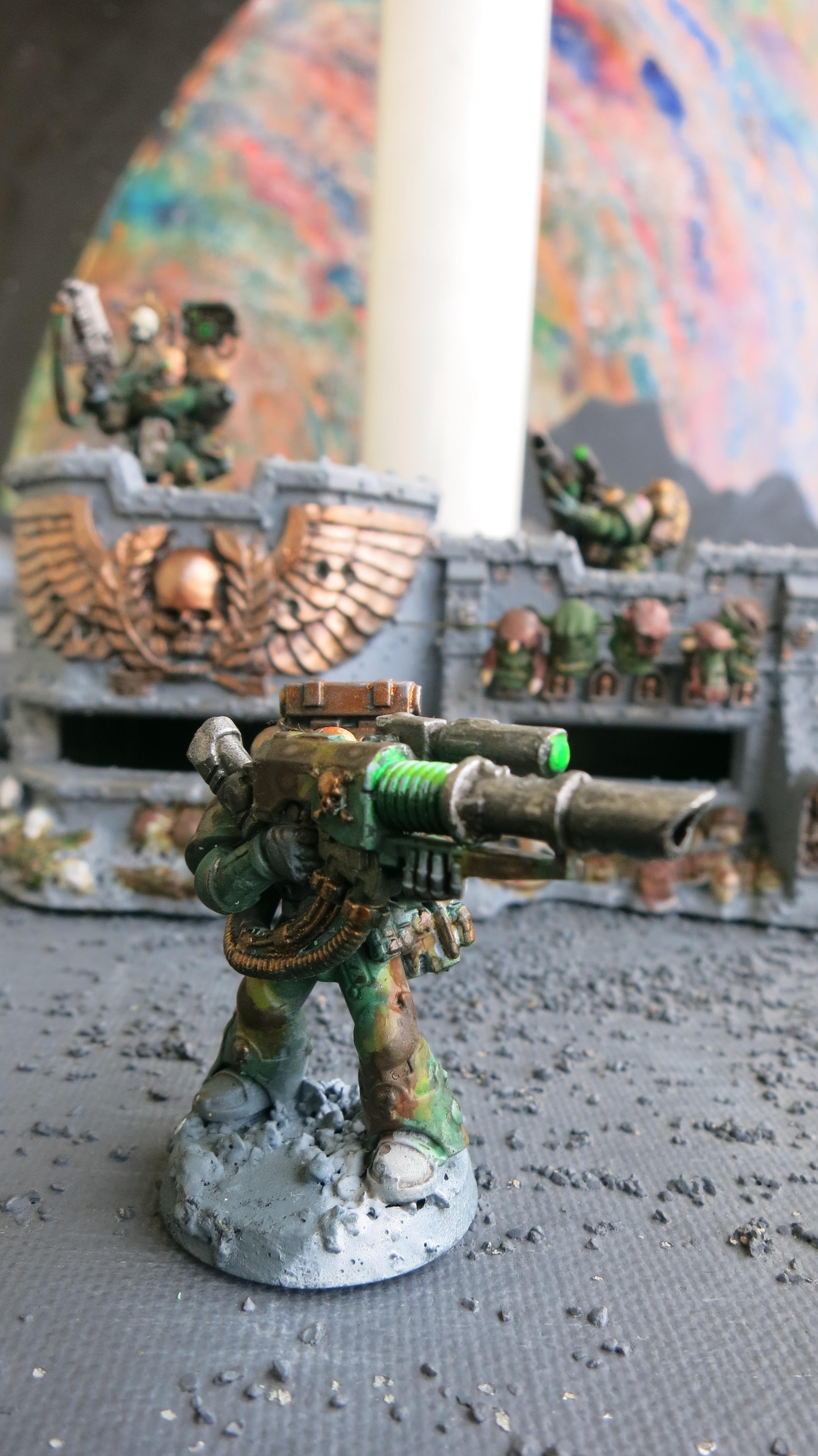 Camouflage, Lascannon, Wall Of Martyrs Imperial Bunker