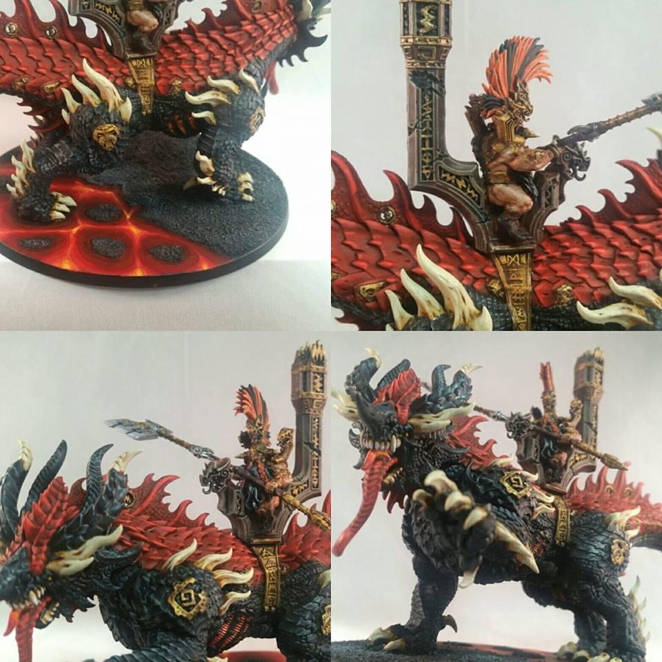 Dragon, Drawf, Fireslayer, Gamesworkshop, Warhammer Fantasy