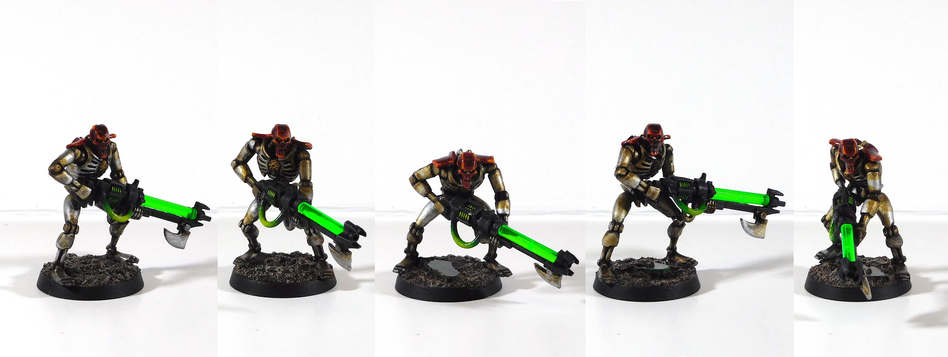 Necrons, Warriors, Warrior Phalanx 02